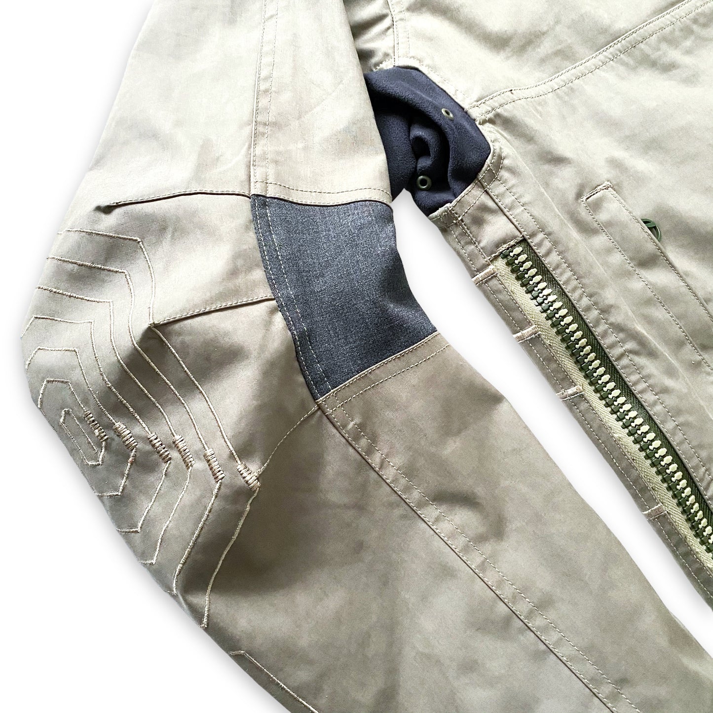 AW00 ' Maharishi x Futura 3M 反射 'Pointman' クォーター ジップ スモック - L