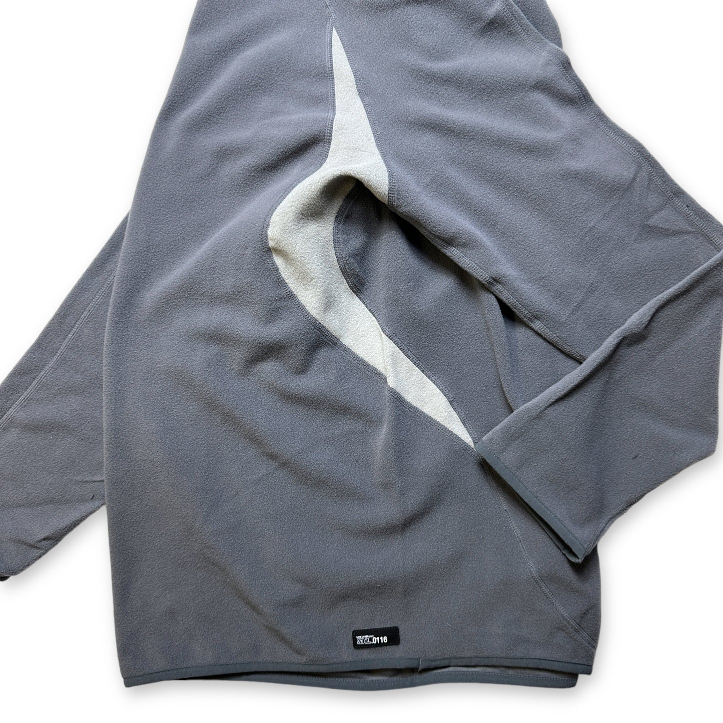 Nike 01 Code 'Skin Under Unit' Panelled Mock Neck Fleece