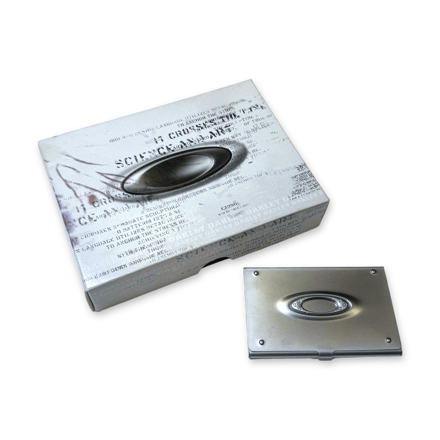Early 2000's Oakley Metal Card Holder