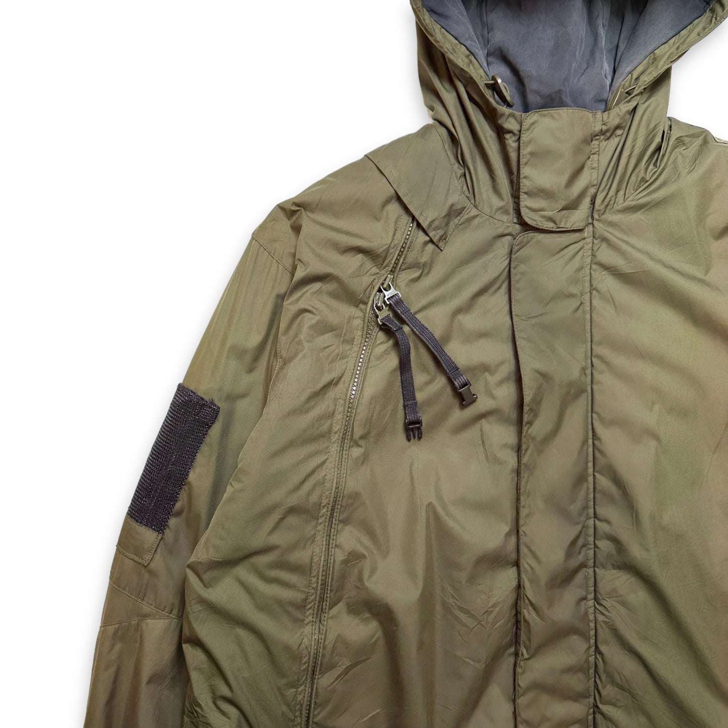 Veste à poche dissimulée rembourrée technique Nike du début des années 2000 - Extra Large