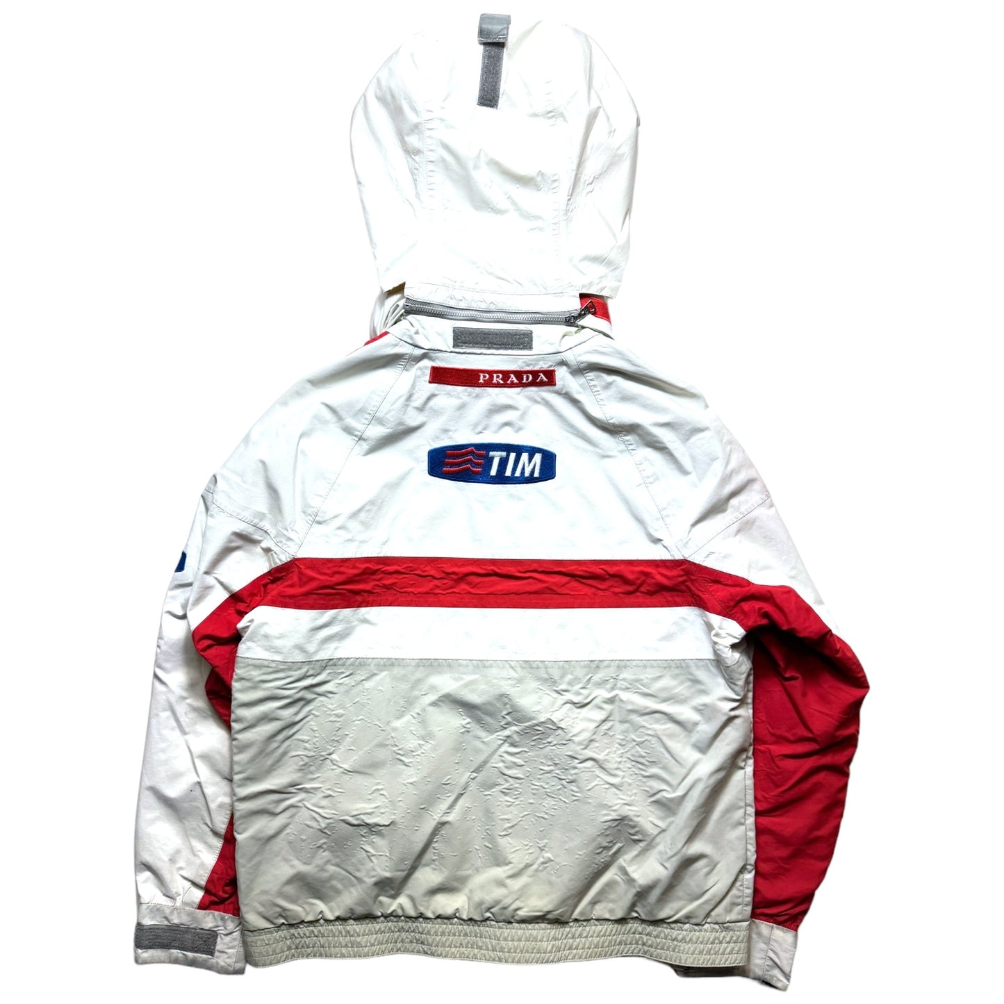 2003 Prada Luna Rossa Challenge Hooded Racing Jacket - Small