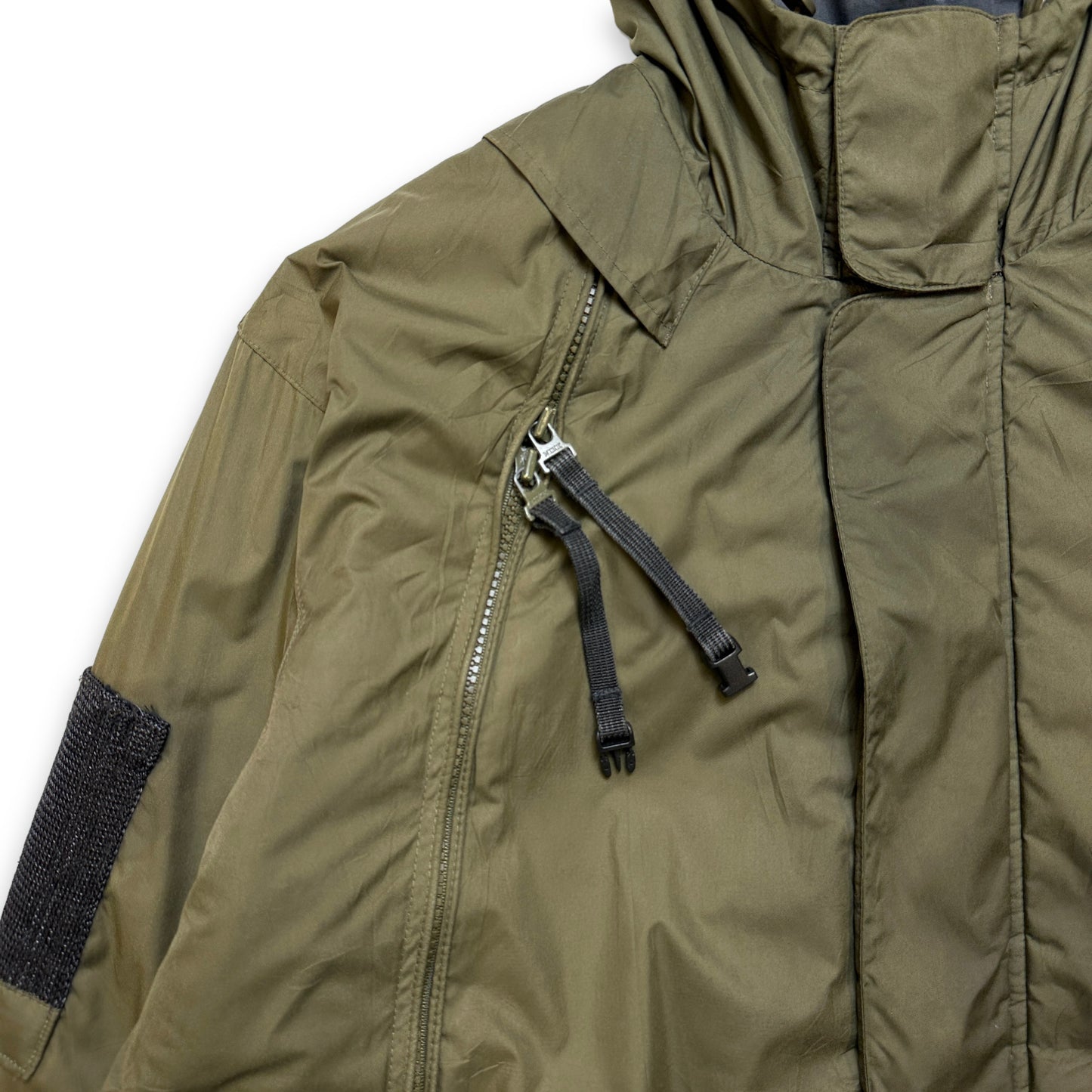 Veste à poche dissimulée rembourrée technique Nike du début des années 2000 - Extra Large