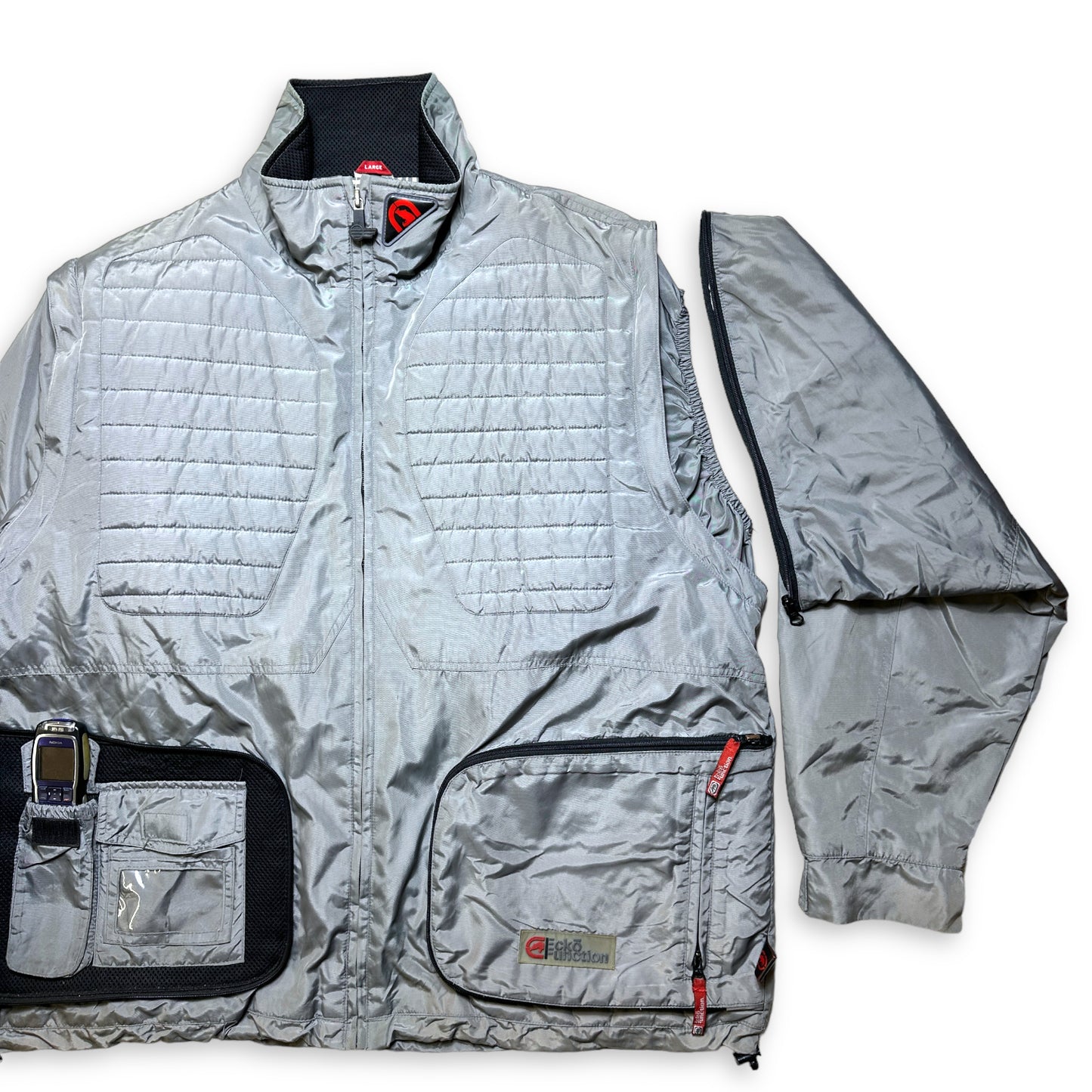Early 2000's Ecko Function 2in1 Concealed Pocket Jacket - Large / Extra Large