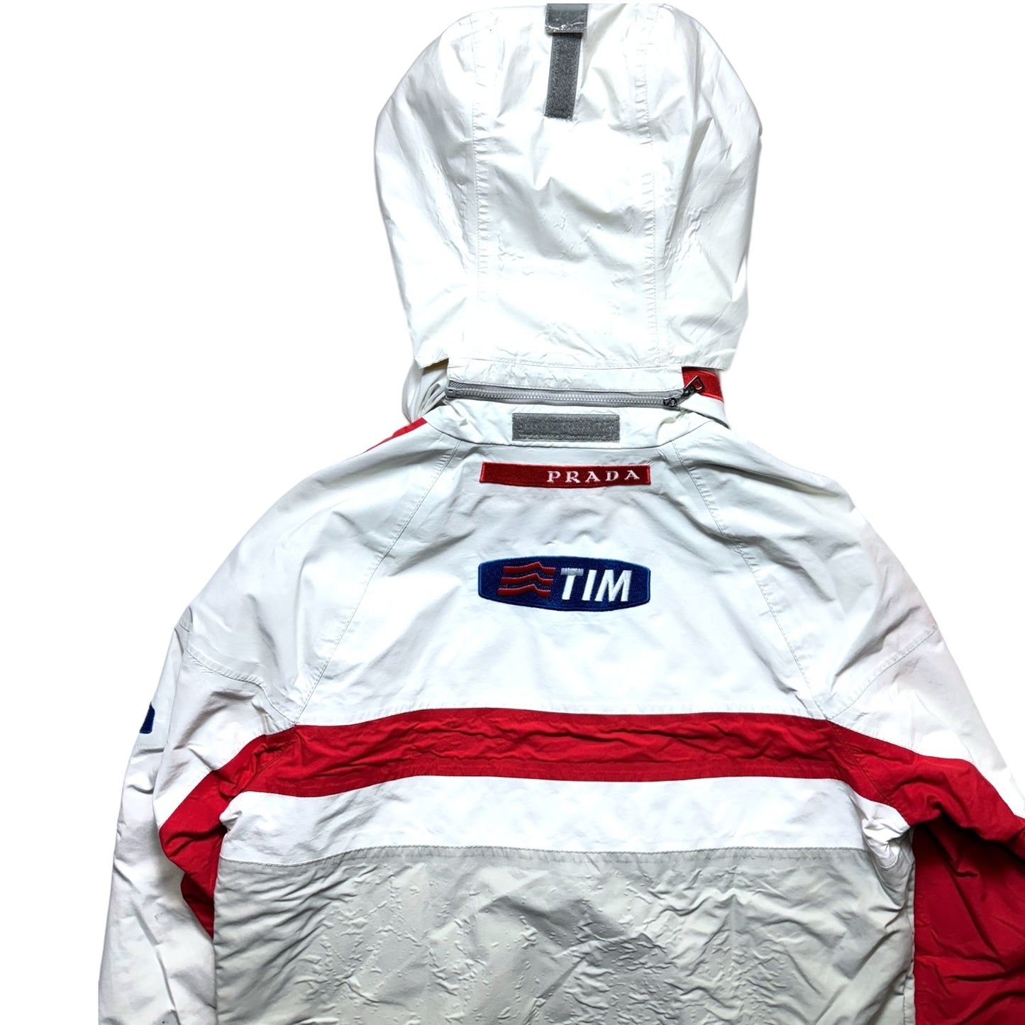 2003 Prada Luna Rossa Challenge Hooded Racing Jacket - Small