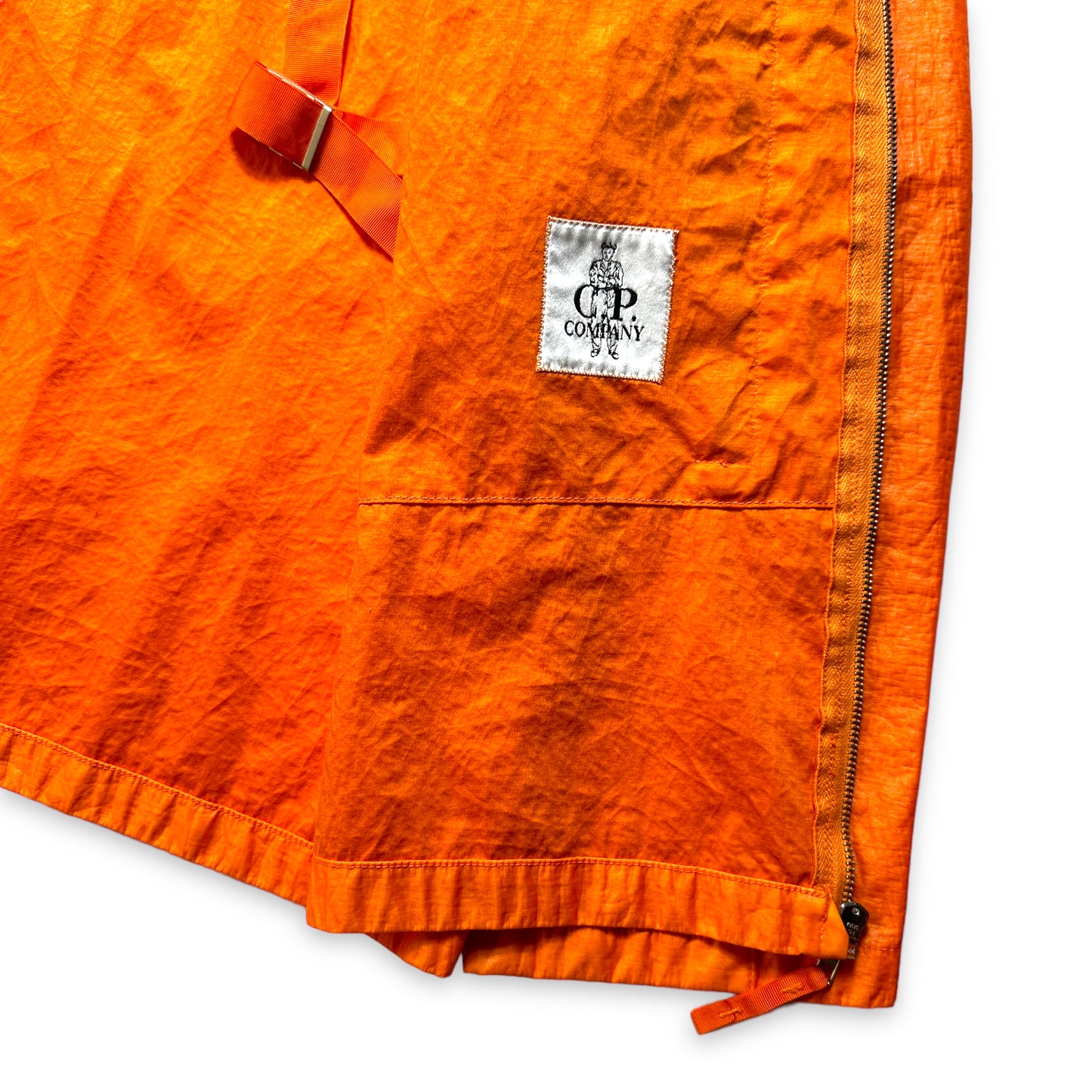 CP Company Millennium Bright Orange Nylon Shimmer Jacket - Extra Large / Extra Extra Large