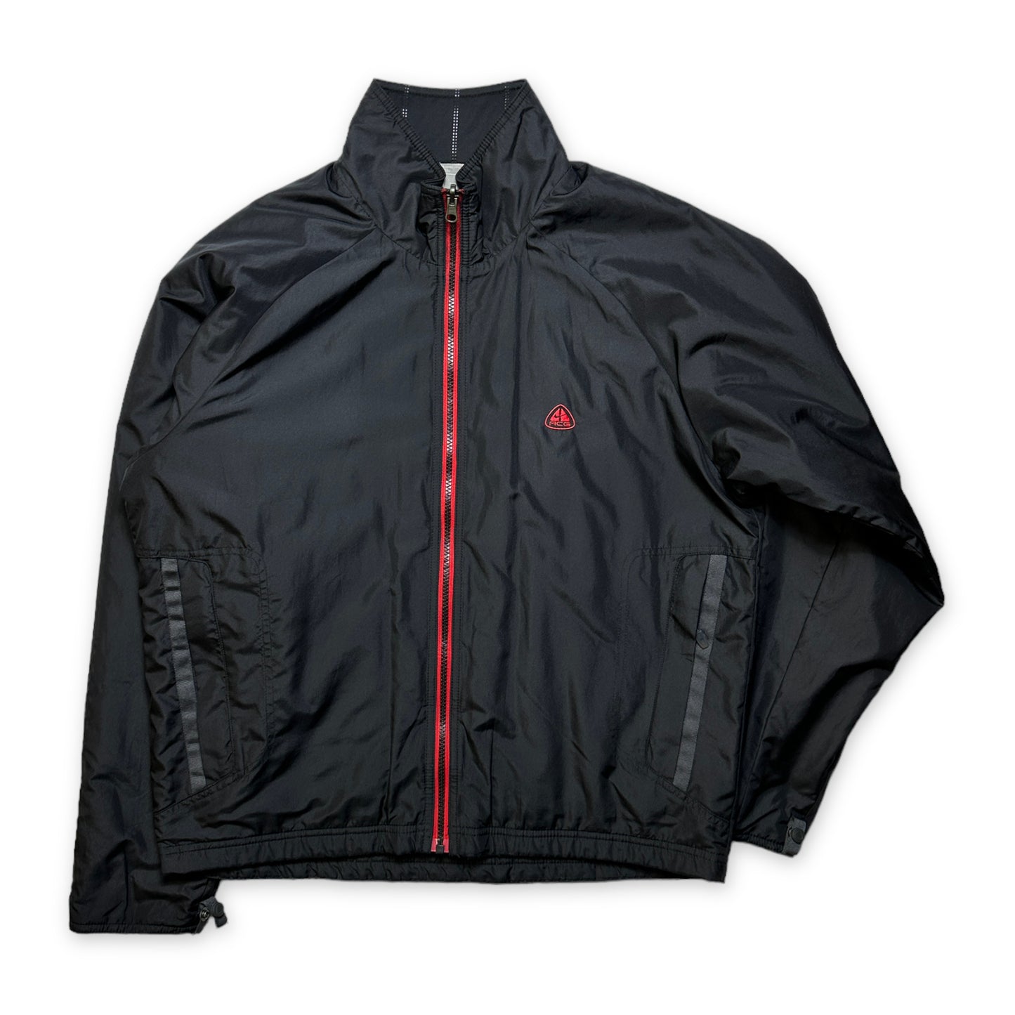 Early 2000's Nike ACG Black/Red 2in1 Padded Jacket - Medium