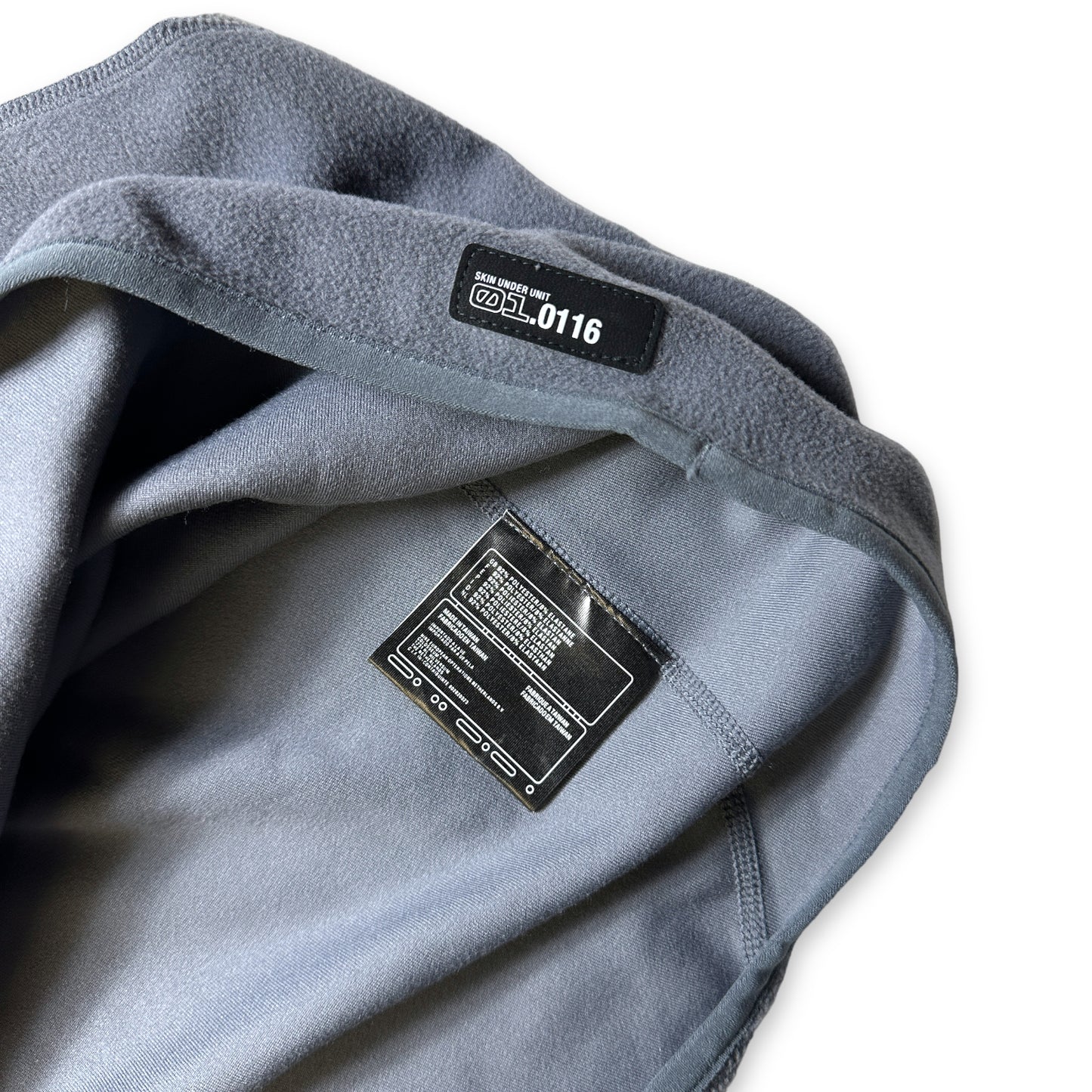 Nike 01 Code 'Skin Under Unit' Panelled Mock Neck Fleece