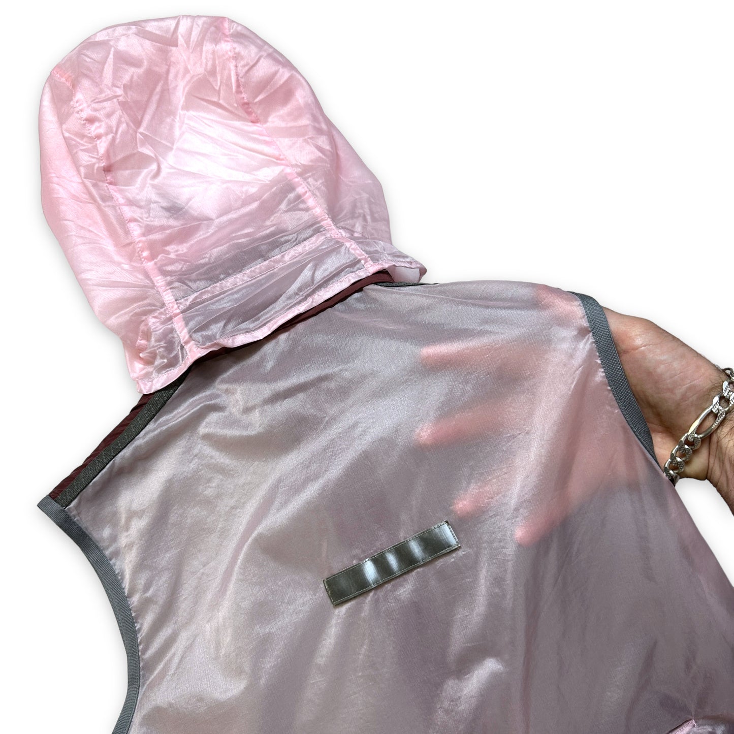 SS00' Prada Sport Gilet Bordeaux/Rose - UK6-8