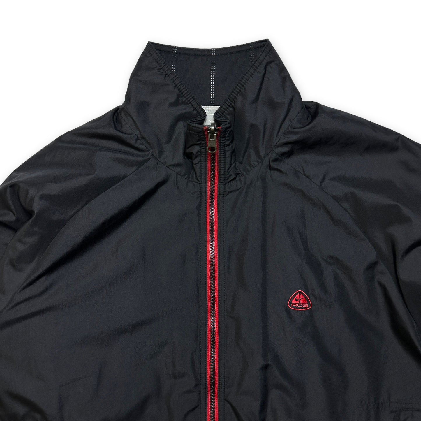 Early 2000's Nike ACG Black/Red 2in1 Padded Jacket - Medium