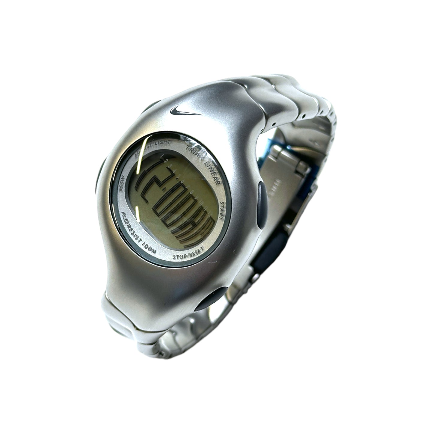 Early 2000’s Nike Stainless Steel Triax Linear Analog Watch