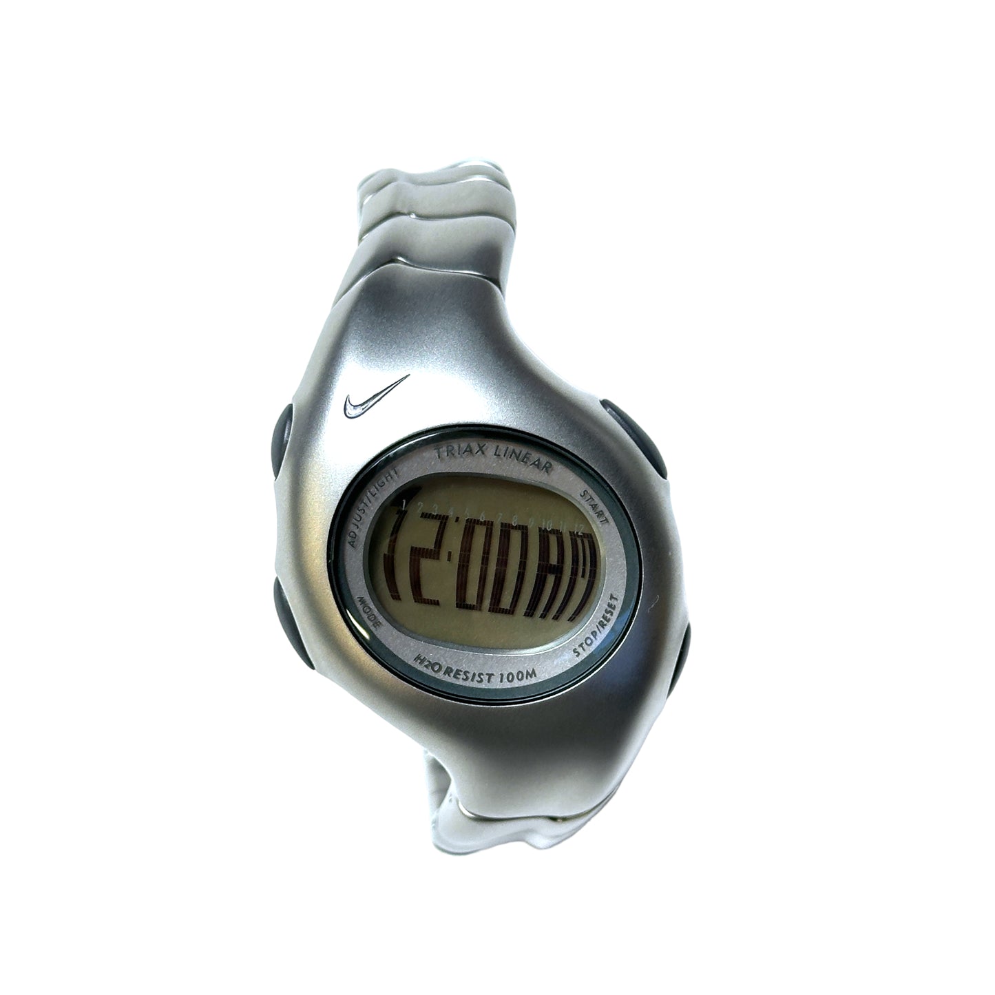 Early 2000’s Nike Stainless Steel Triax Linear Analog Watch