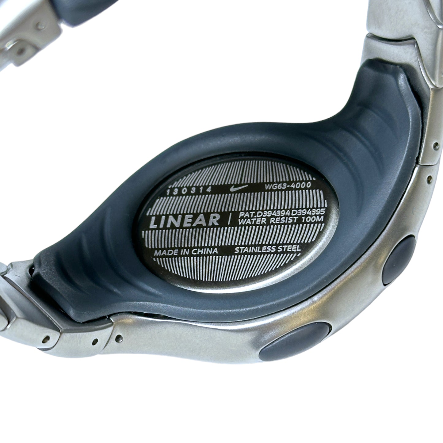 Early 2000’s Nike Stainless Steel Triax Linear Analog Watch