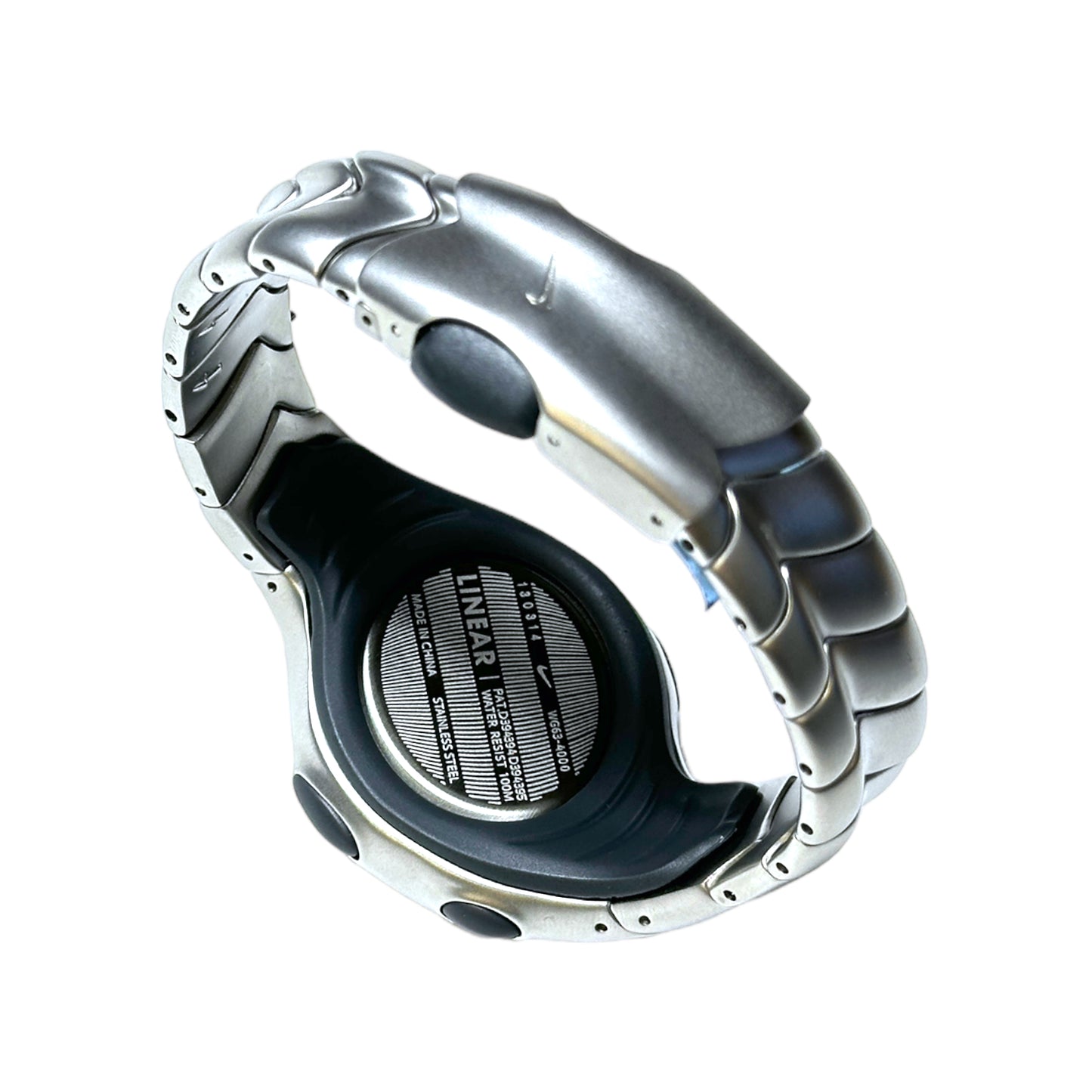 Early 2000’s Nike Stainless Steel Triax Linear Analog Watch