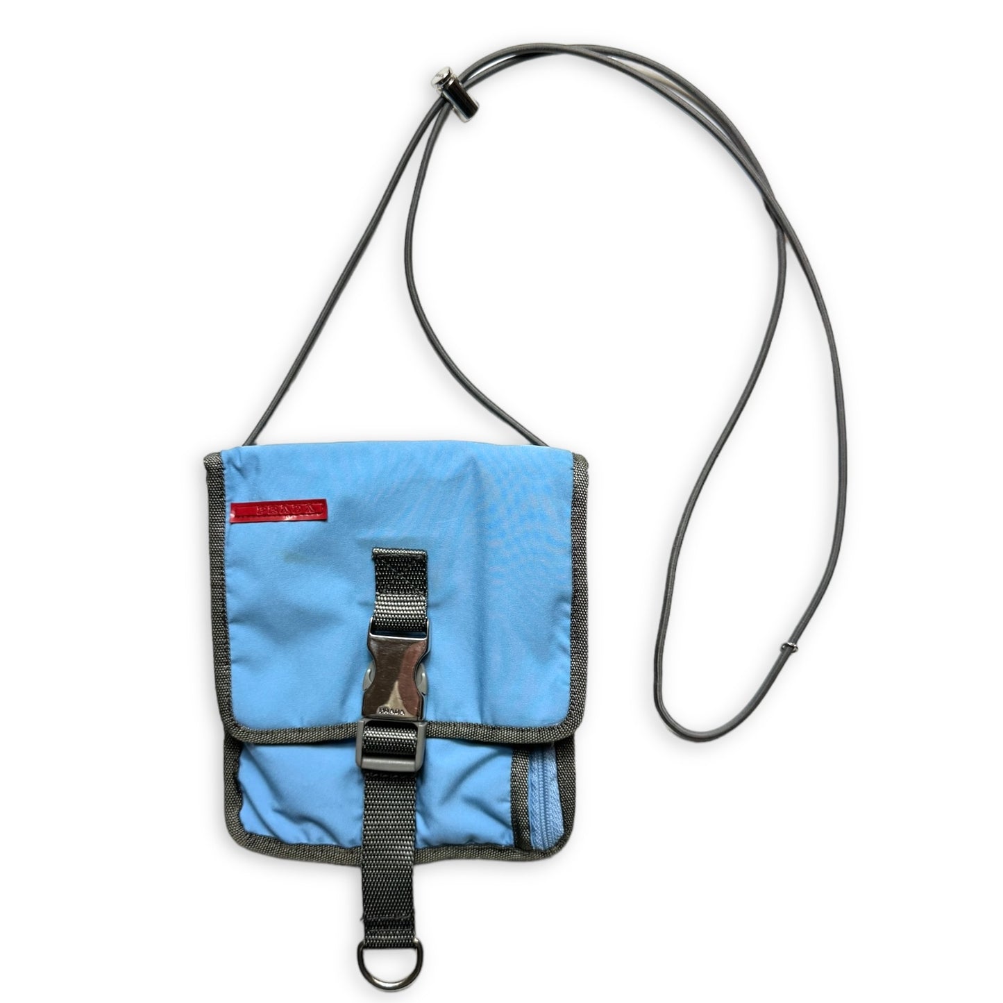 Early 2000's Prada Sport Blue Stash Bag