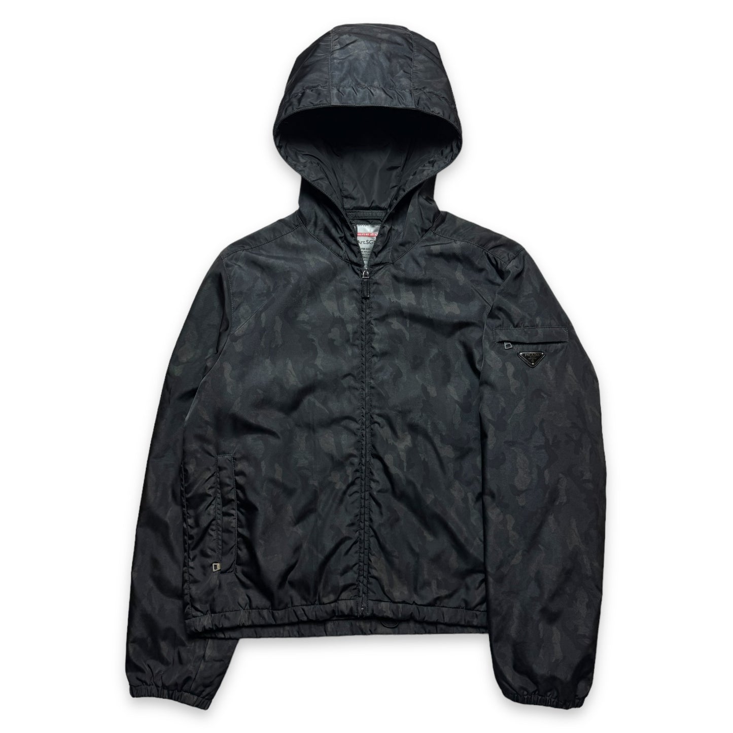 Prada Mainline Hidden Camo Padded Nylon Jacket - Large / Extra Large