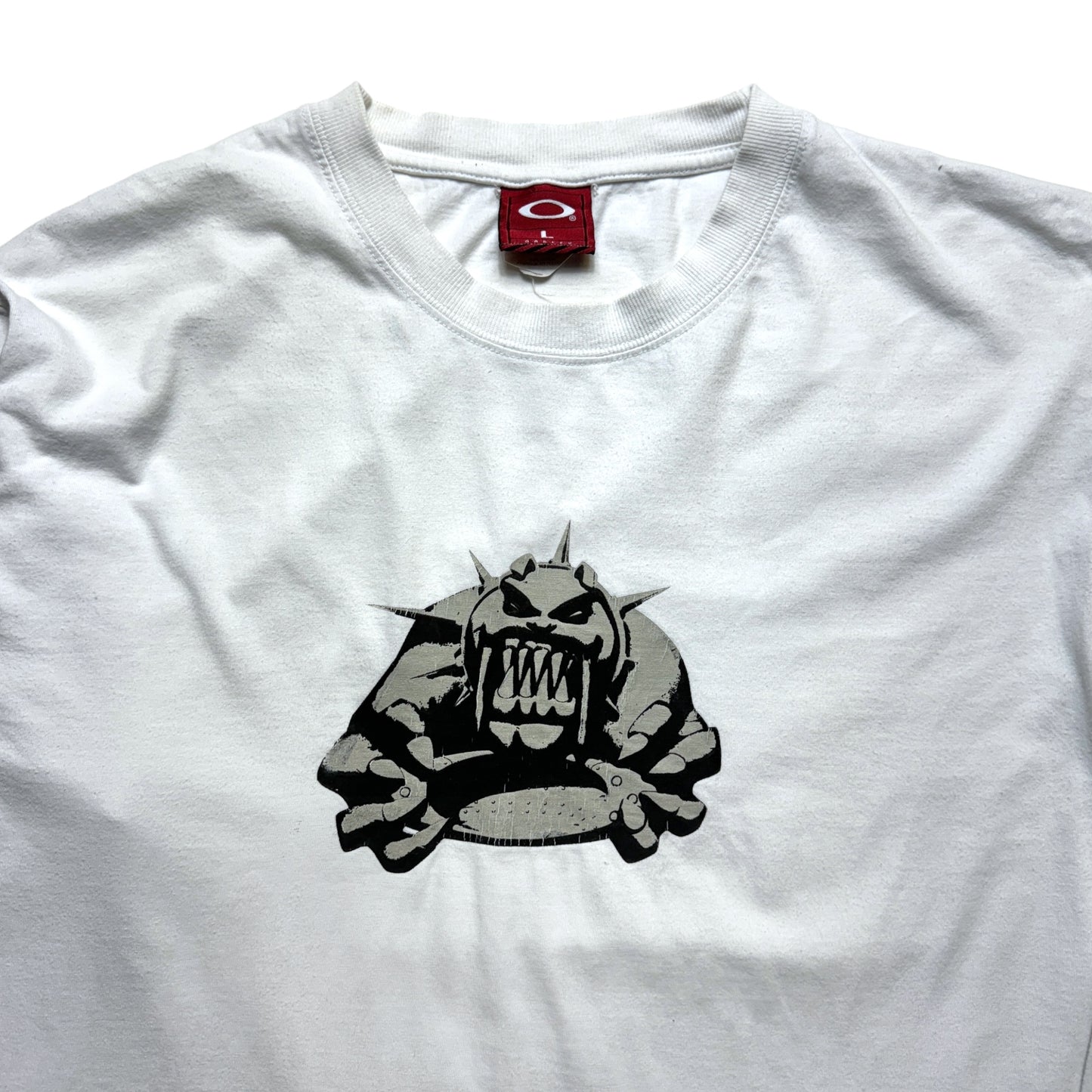 Oakley White Graphic Longsleeve - Medium