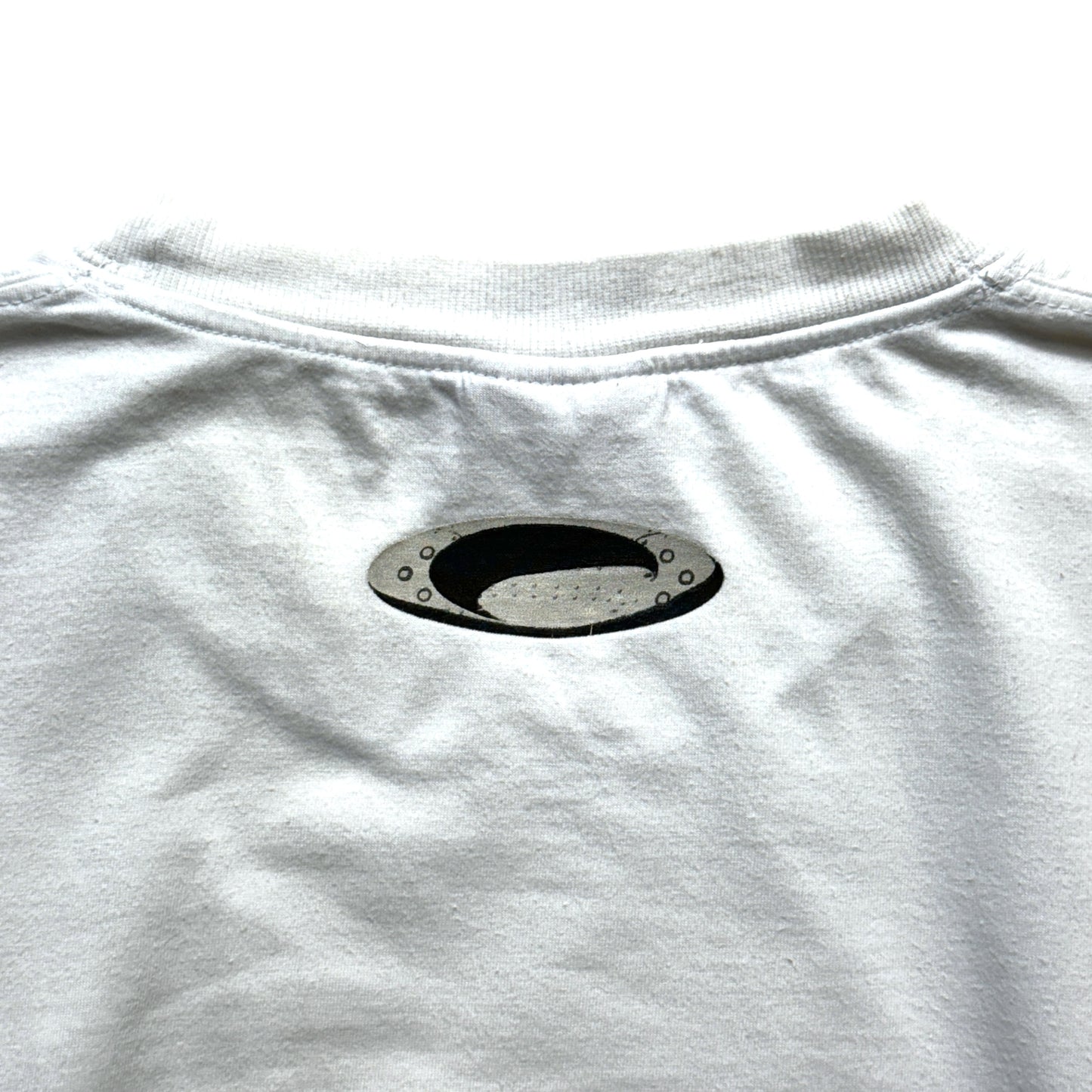 Oakley White Graphic Longsleeve - Medium