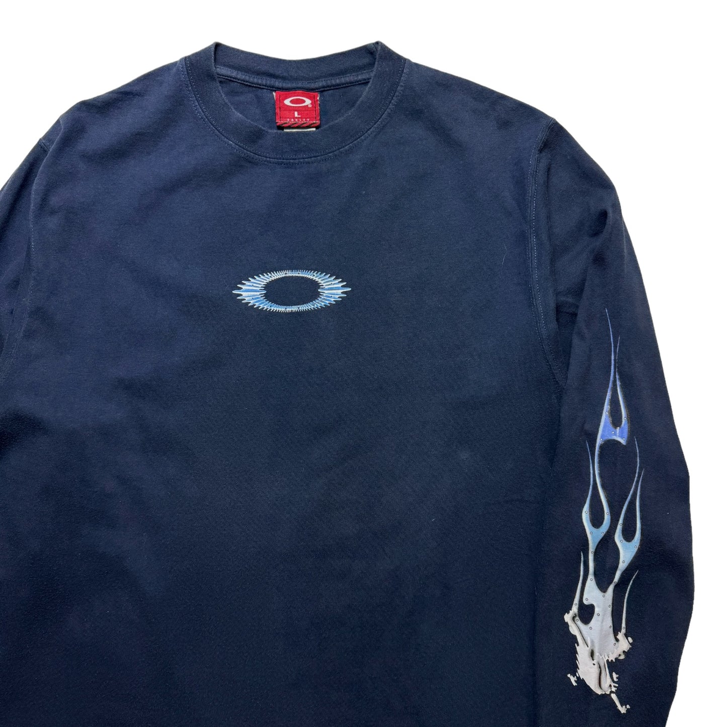 Early 2000's Oakley Navy Longsleeve - Large