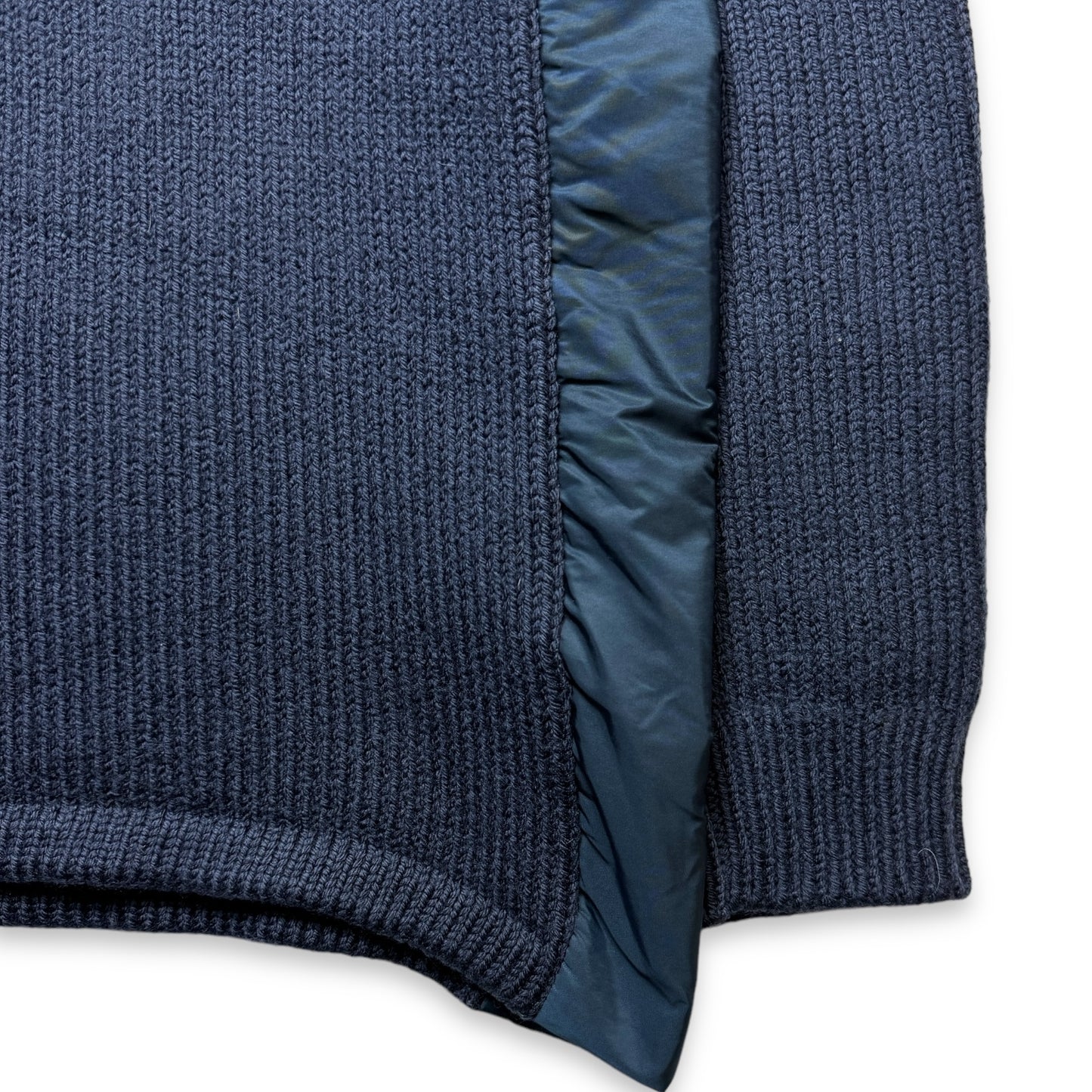 Prada Sport Midnight Navy Roll Neck Knit - Small