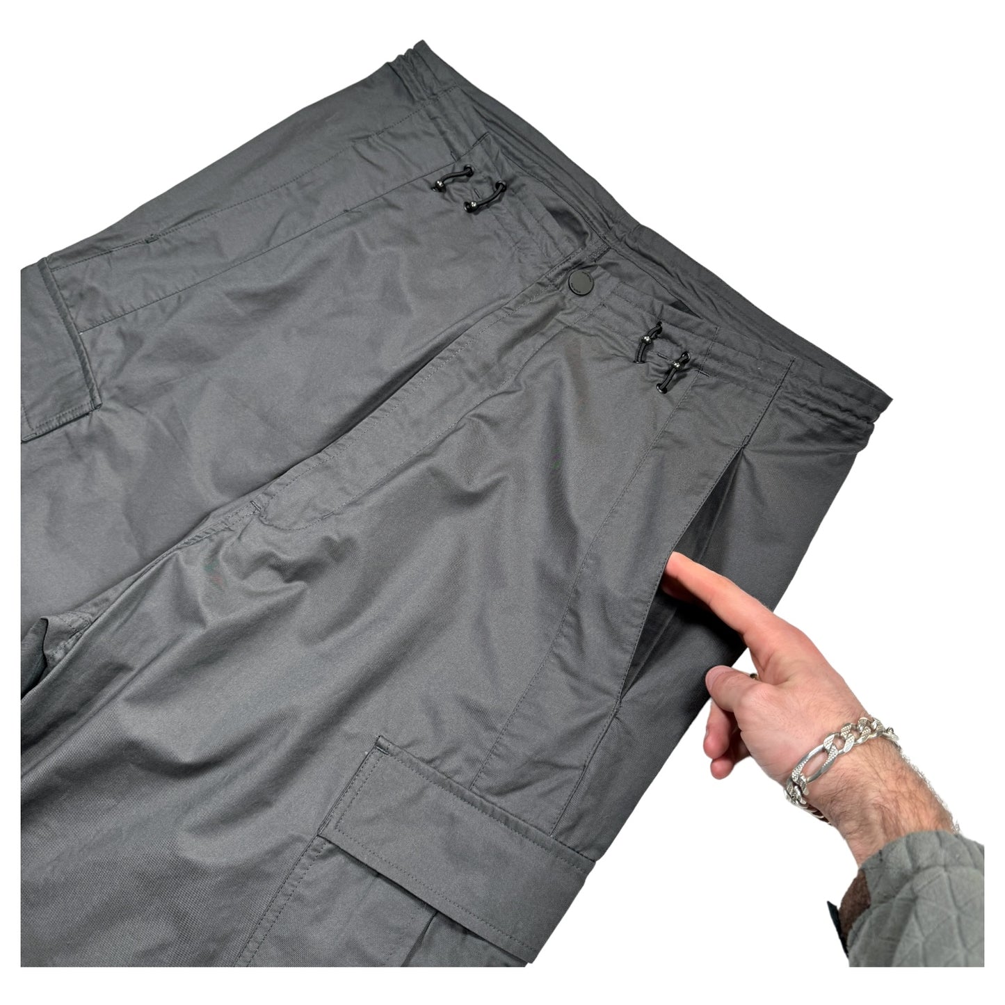 SS23' Maharishi Dark Grey Balloon Pant - Medium