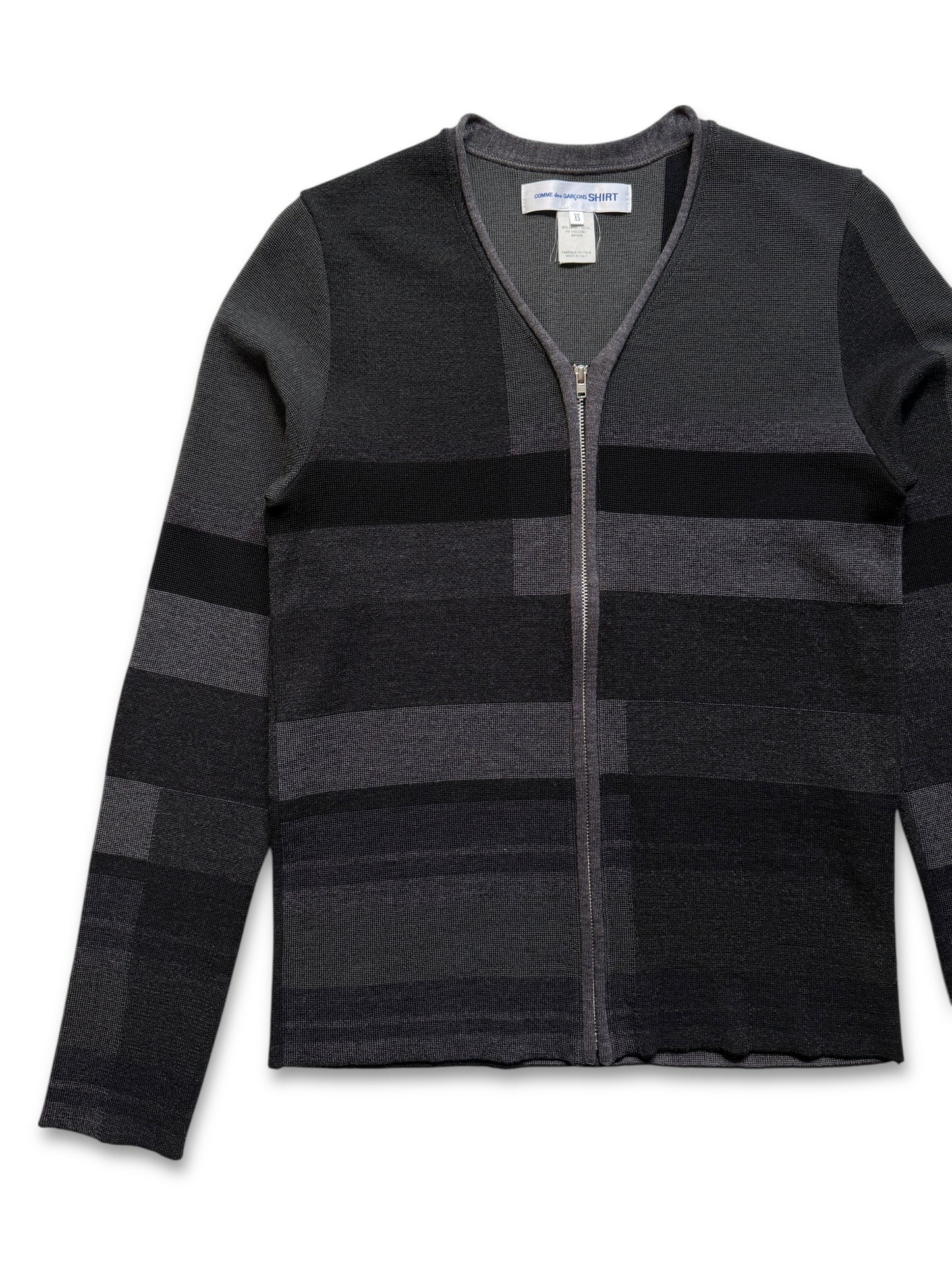 Comme Des Garcons SHIRT Zipped Cardigan