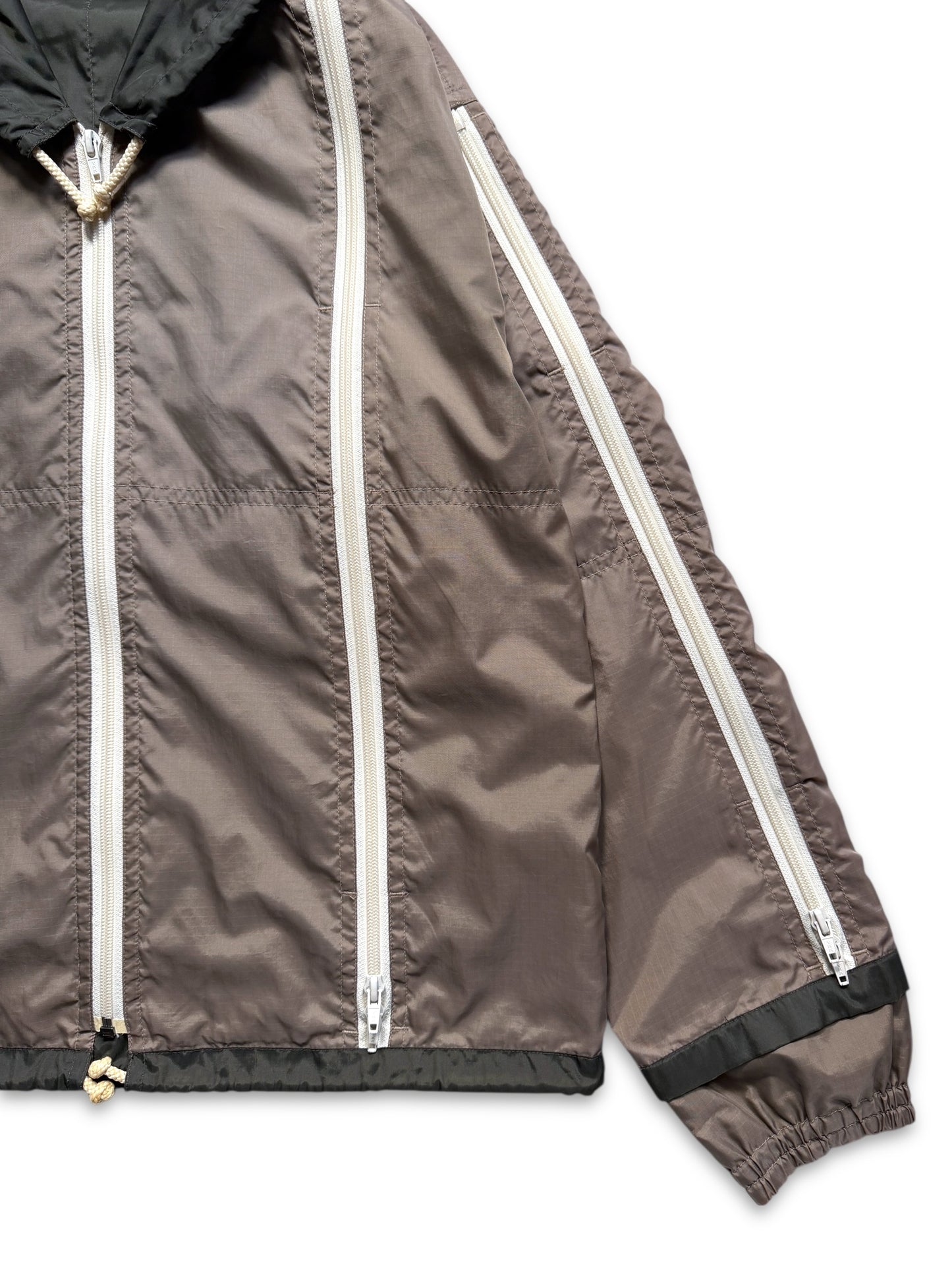1990's Final Home Brown Survival Hooded Jacket