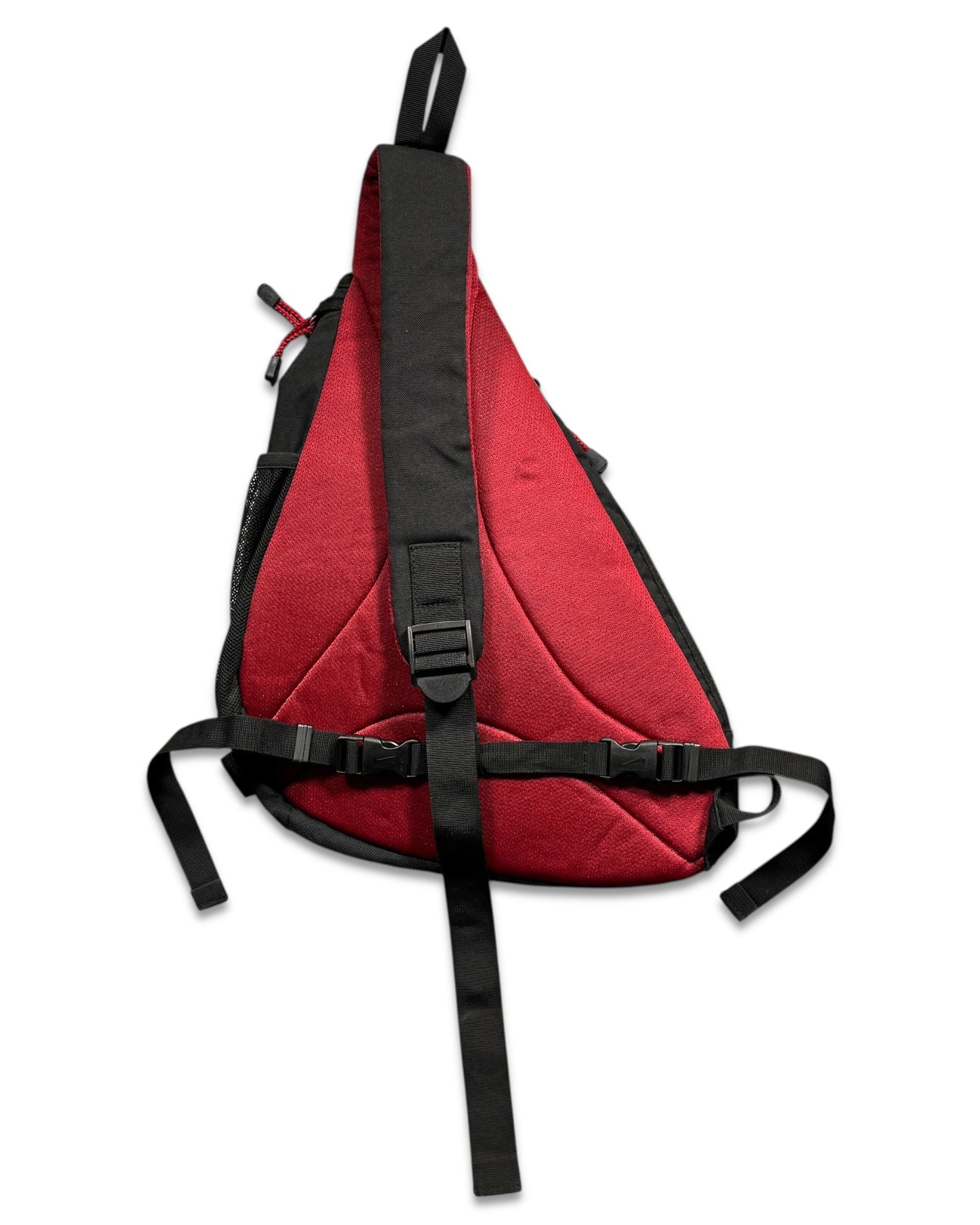 Early 2000's Nike Red/Black Tri-Harness Bag