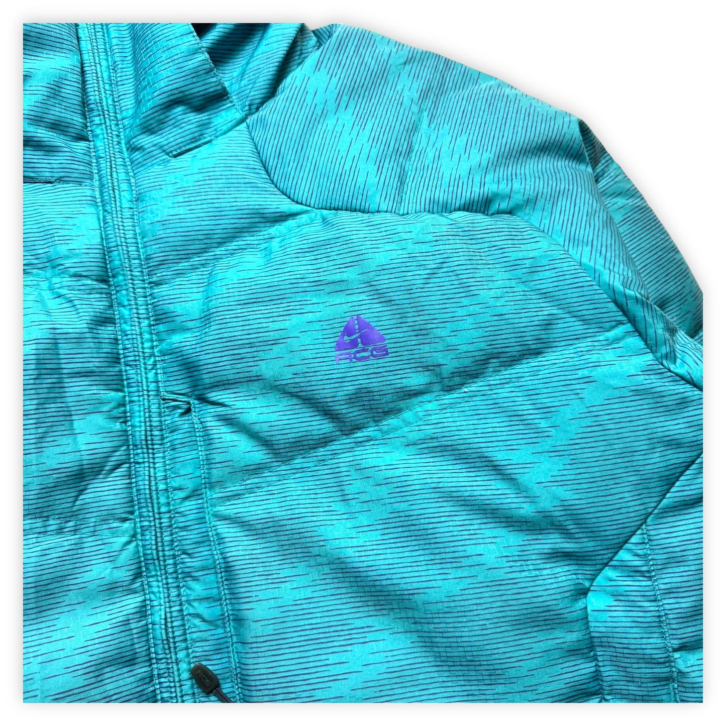 Nike ACG Bright Blue Puffer Jacket - Extra Large