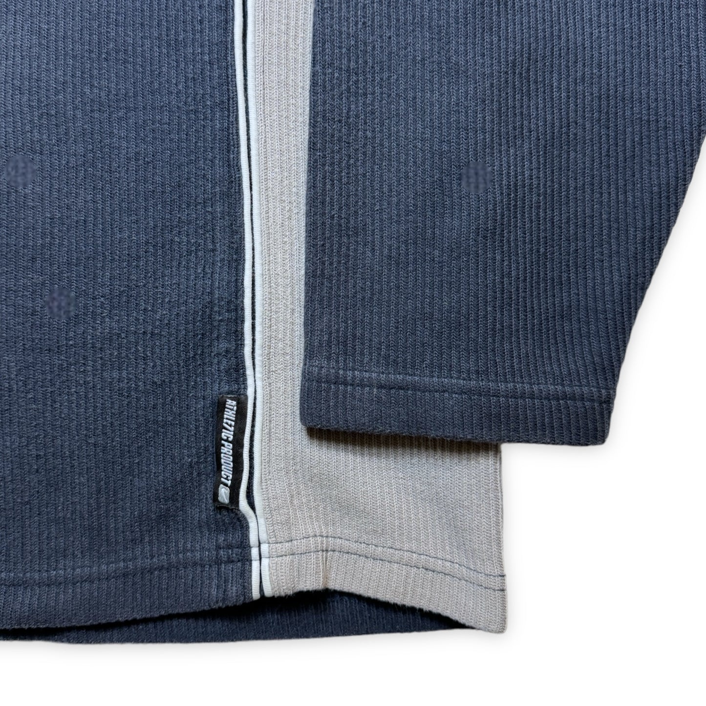 Early 2000's Nike Ribbed Cotton Midnight Navy Crewneck - Extra Large / Extra Extra Large