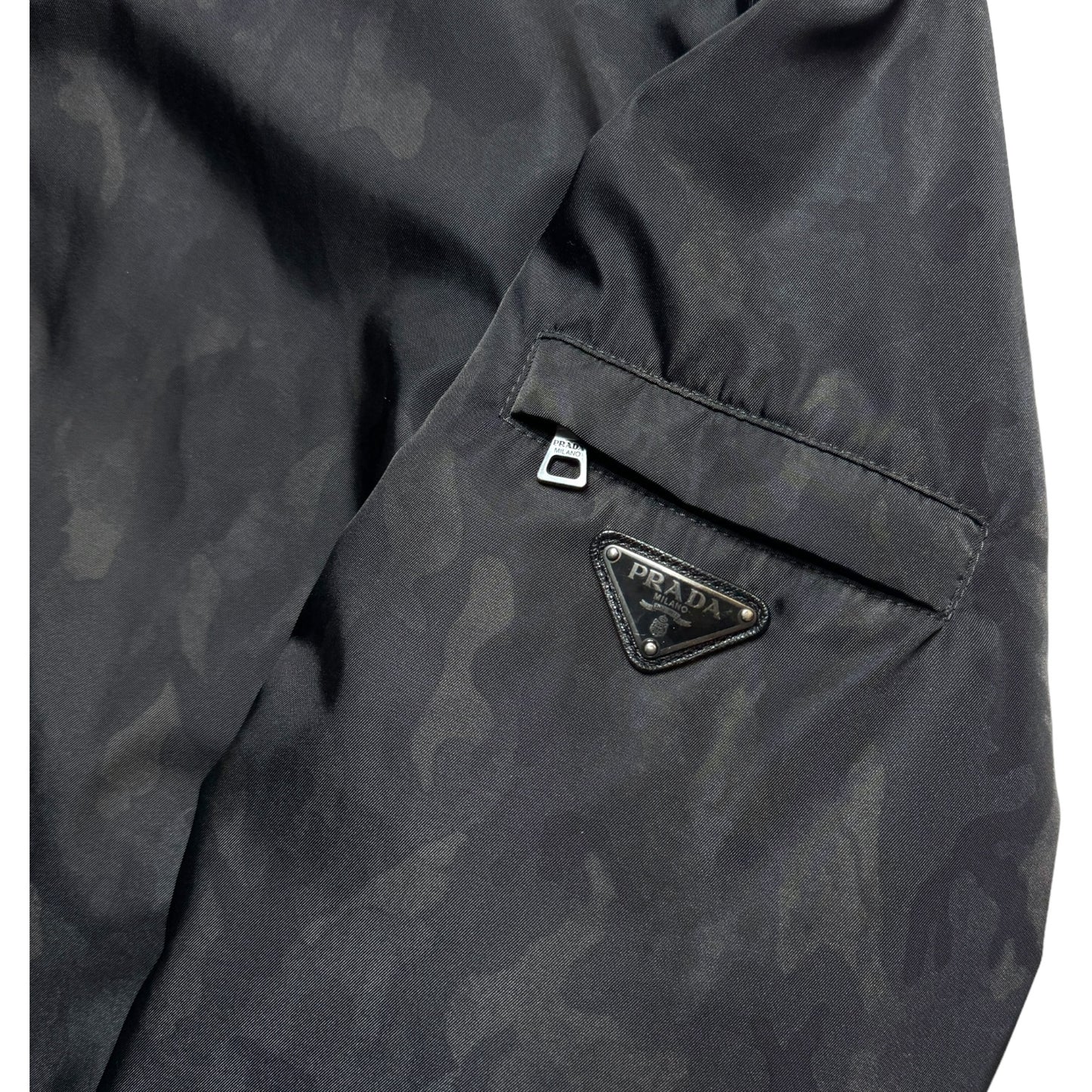 Prada Mainline Hidden Camo Padded Nylon Jacket - Large / Extra Large