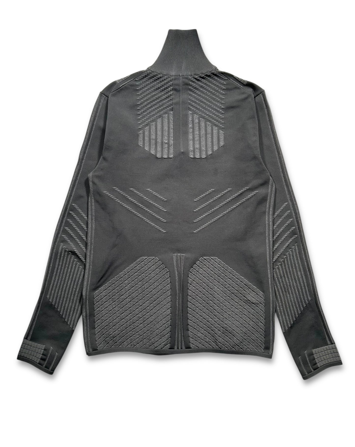 SS18' Prada Mainline Techno Knit Quarter Zip