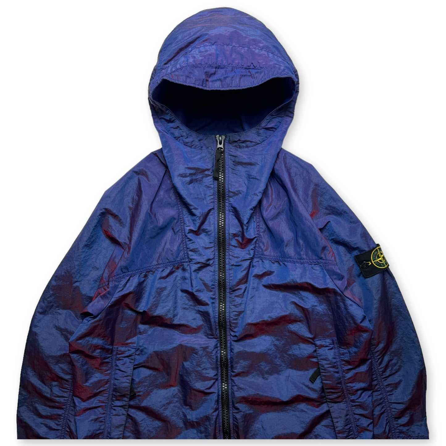 Stone Island Hooded Weft Jacket - Large / Extra Large