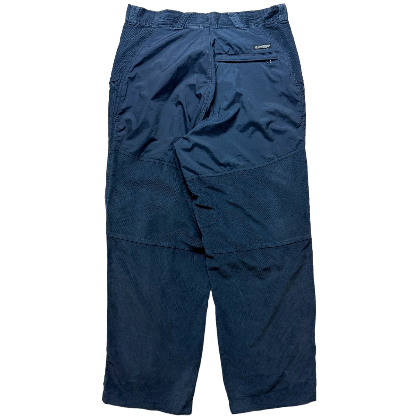 Early 2000's Nike ACG Baggy Baby Cord/Nylon Pant - 32" Waist