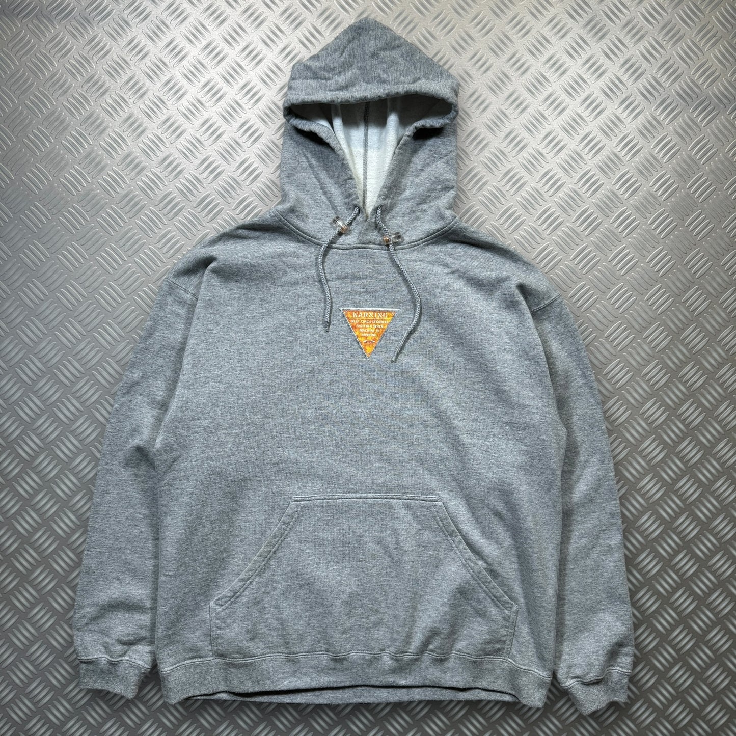 Early 2000's Oakley Grey Machine Hoodie - Large / Extra Large