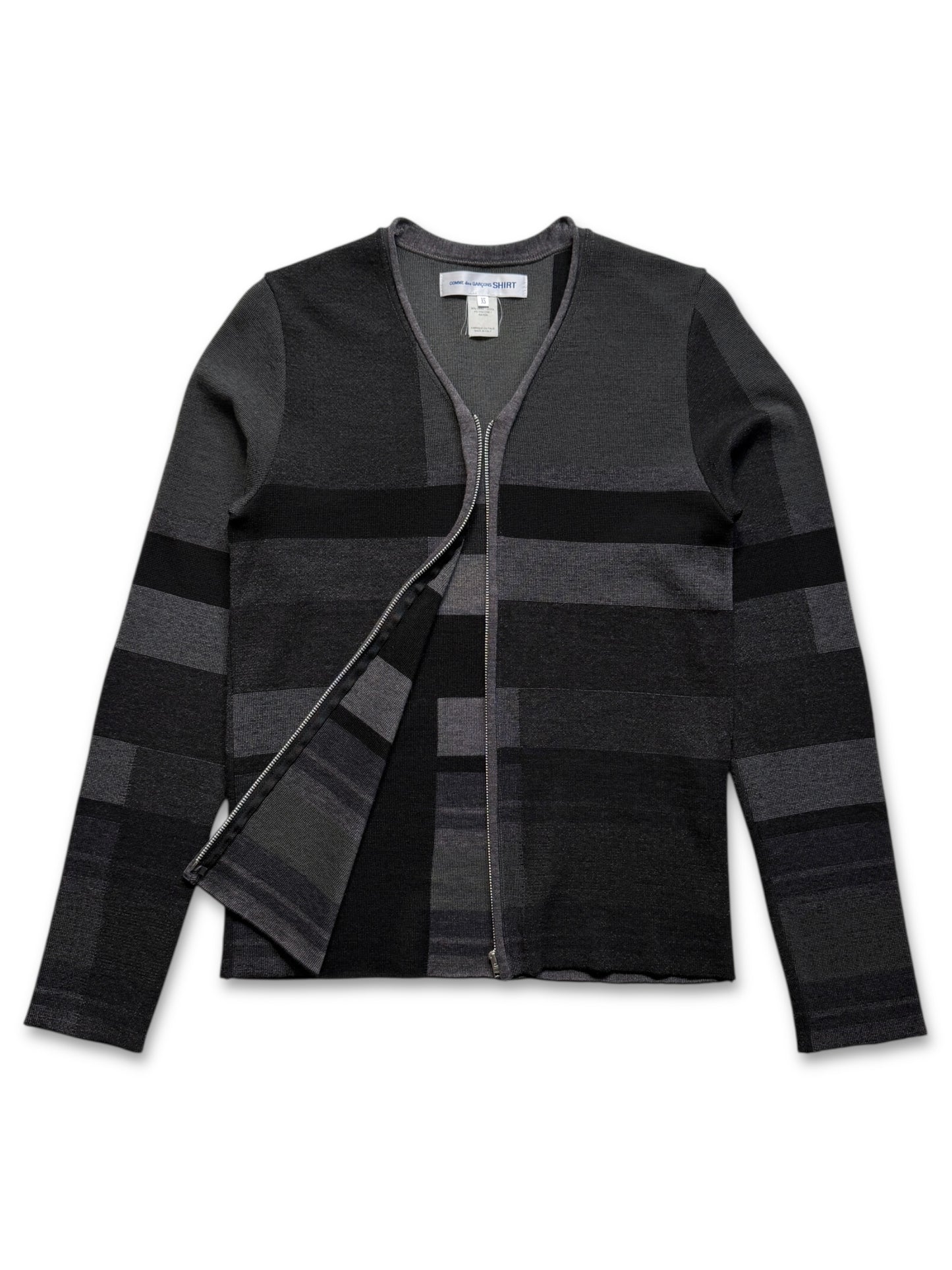Comme Des Garcons SHIRT Zipped Cardigan