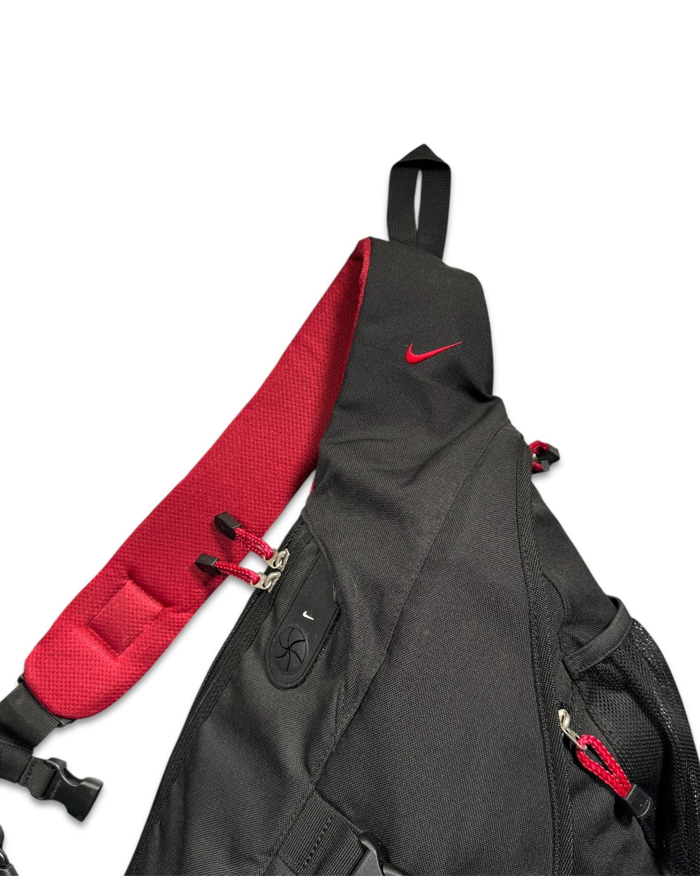 Early 2000's Nike Red/Black Tri-Harness Bag