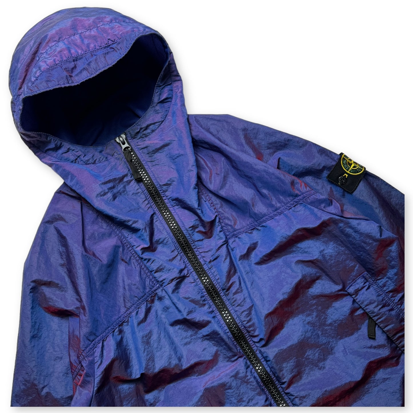 Stone Island Hooded Weft Jacket - Large / Extra Large