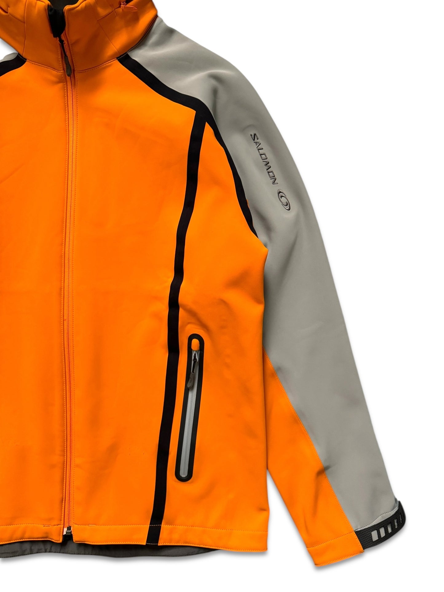 Early 2000’s Salomon Neoprene/Fleece ClimaPro Orange Jacket