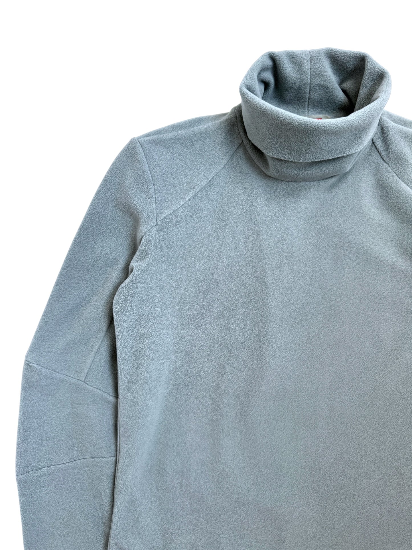 SS99’ Prada Sport Duck Egg Baby Blue/Grey Roll Neck Fleece