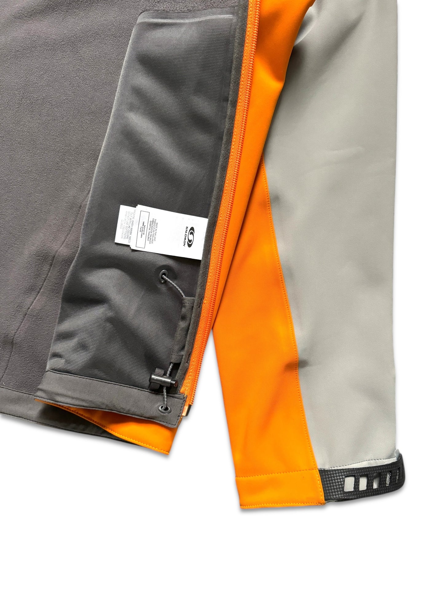 Early 2000’s Salomon Neoprene/Fleece ClimaPro Orange Jacket