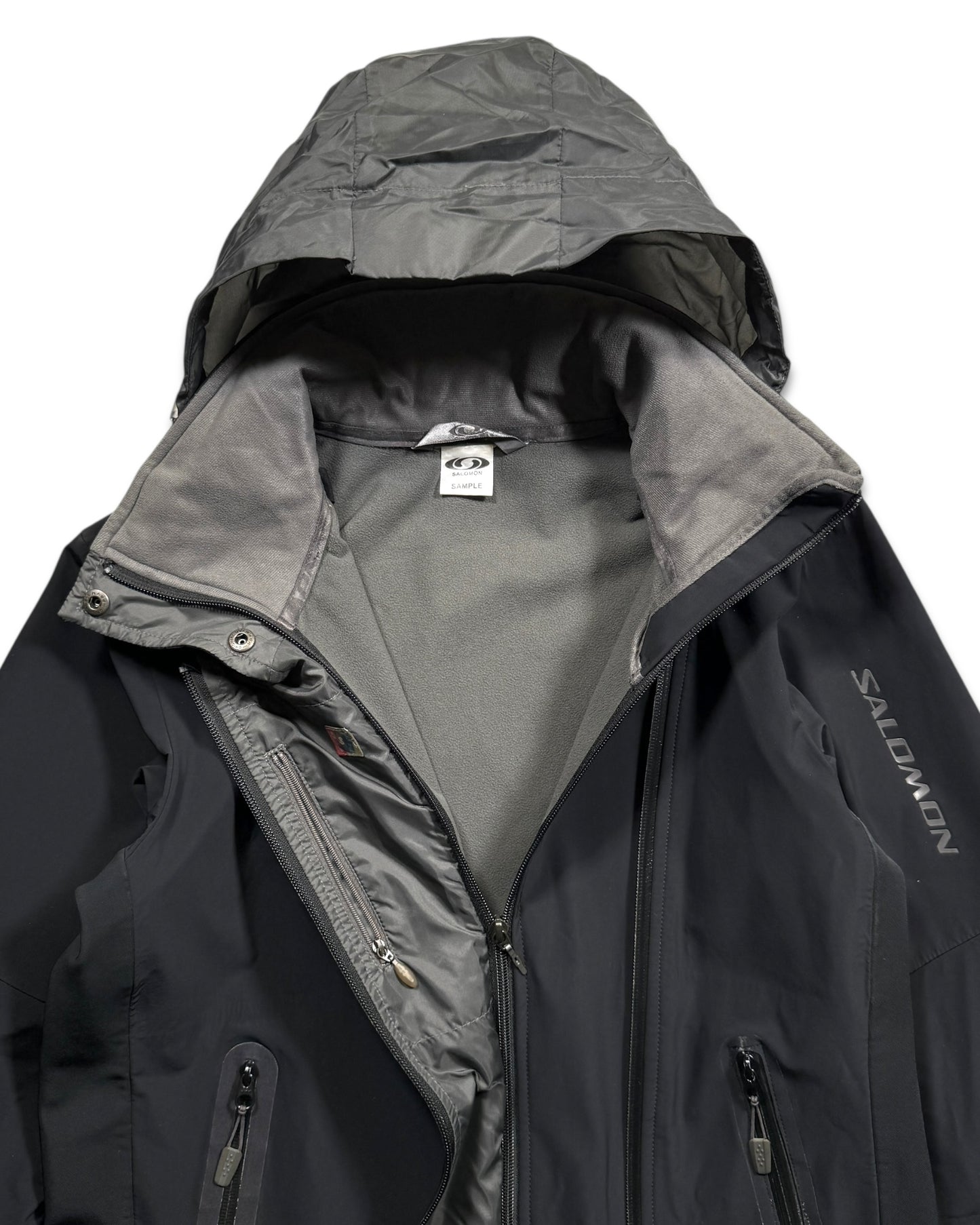Salomon SAMPLE Sidewinder-Zip Technical Black Jacket