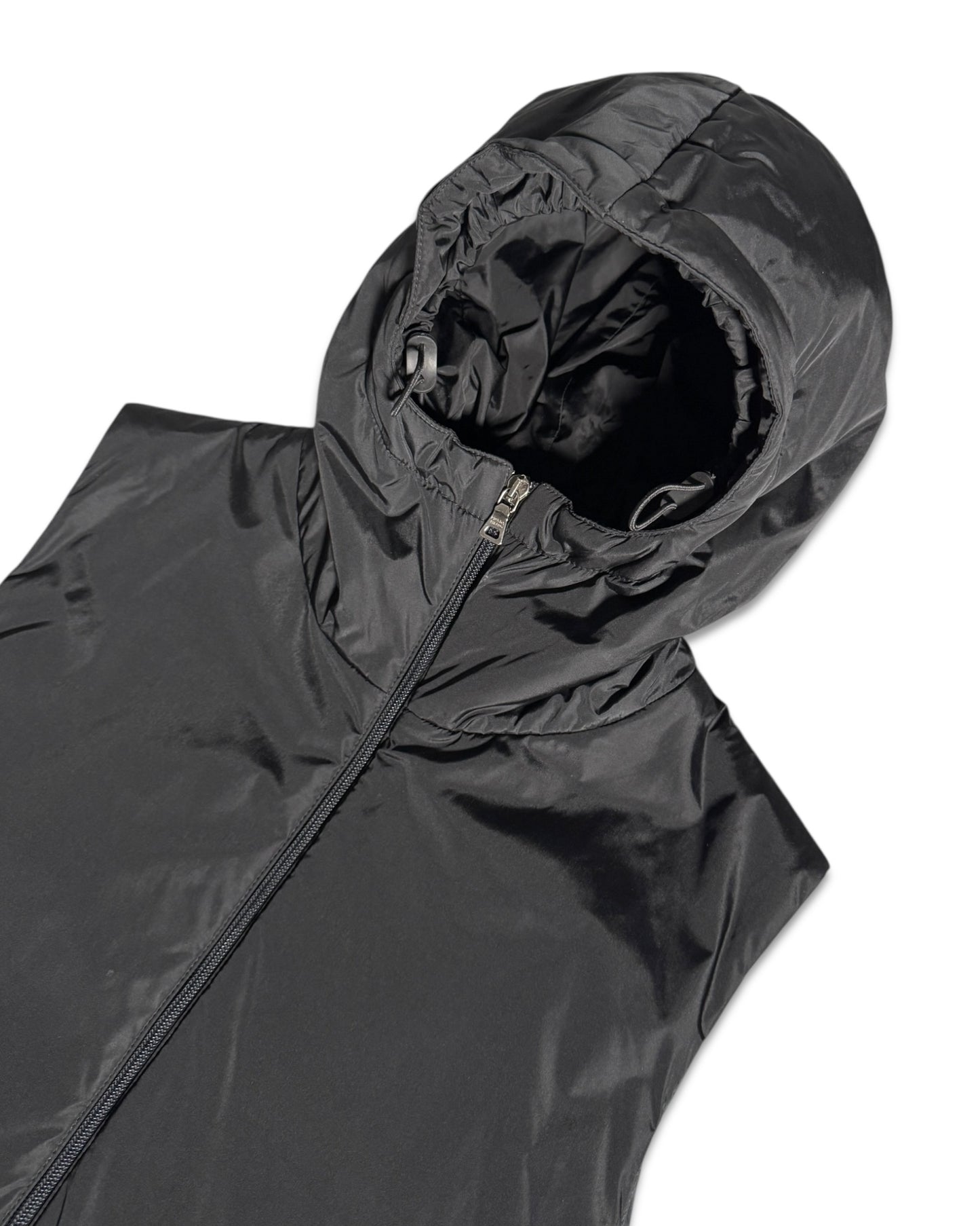 FW99' Prada Sport Packable Hooded Pullover Vest