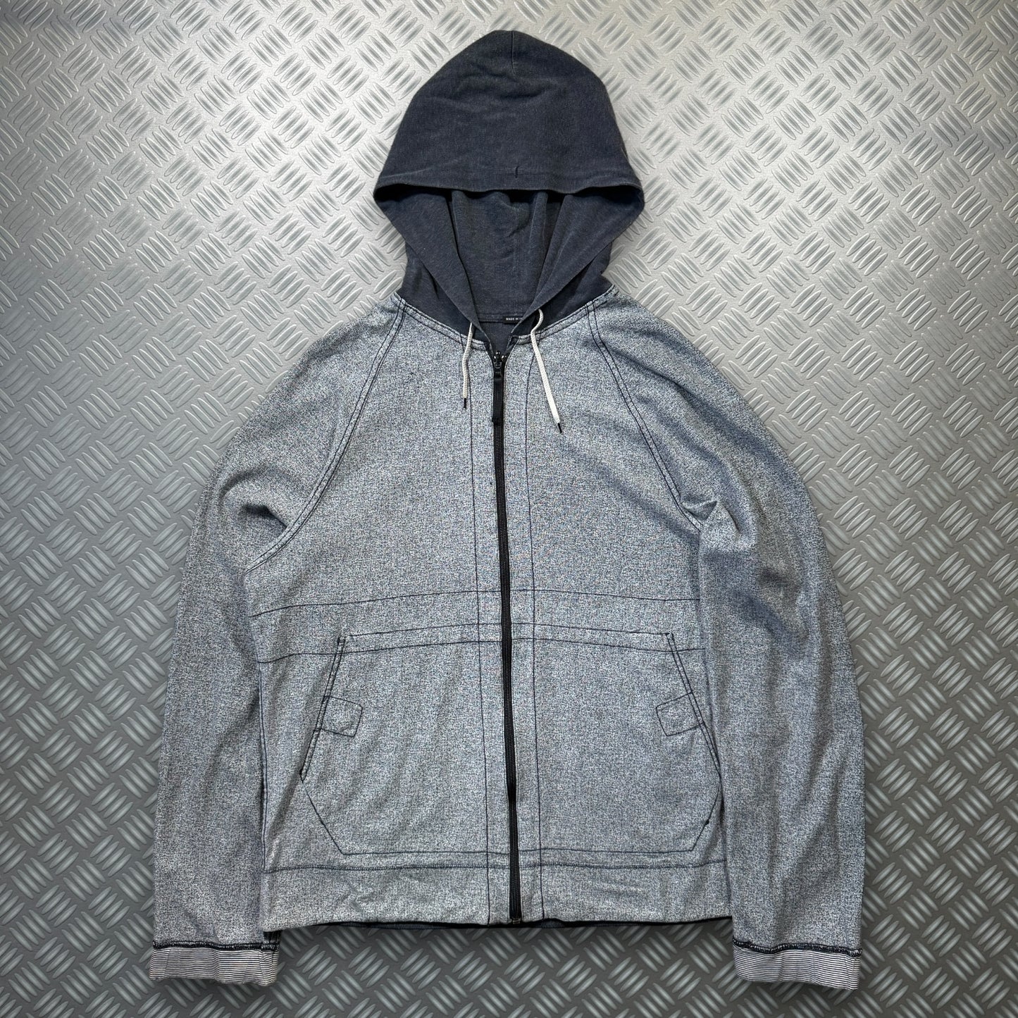 Stone Island Marina 'Inside Out' Reversible Hoodie - Large