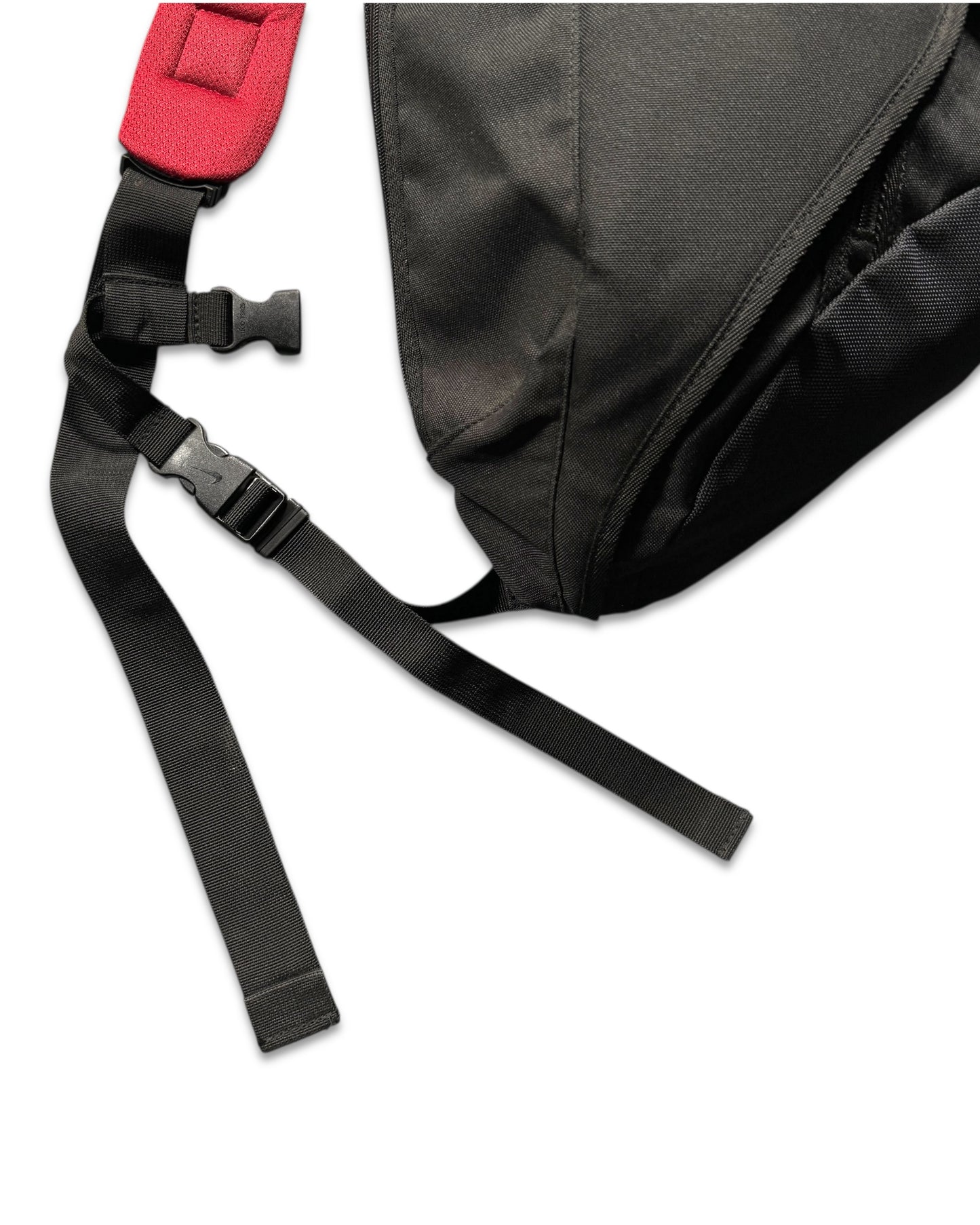 Early 2000's Nike Red/Black Tri-Harness Bag