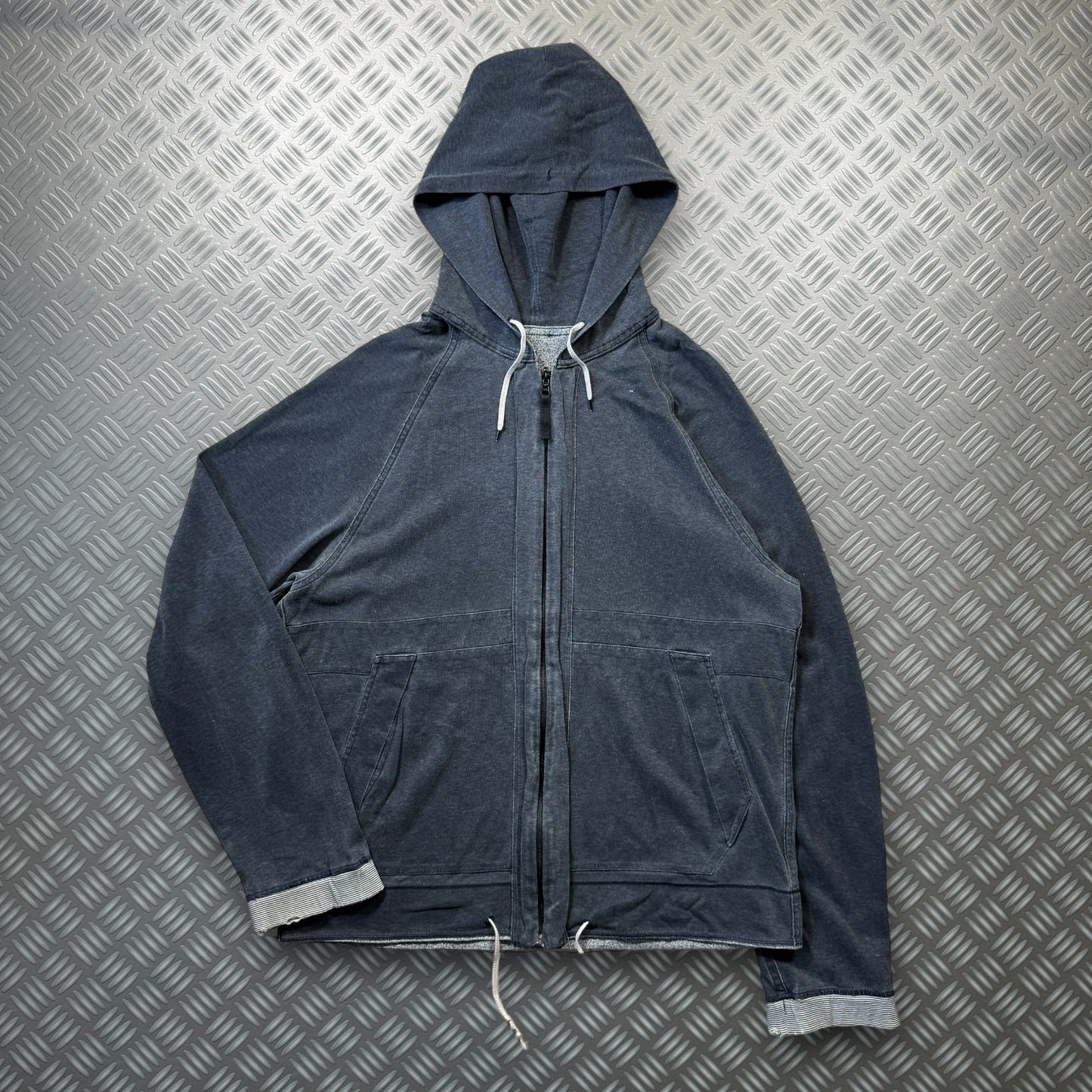 Stone Island Marina 'Inside Out' Reversible Hoodie - Large