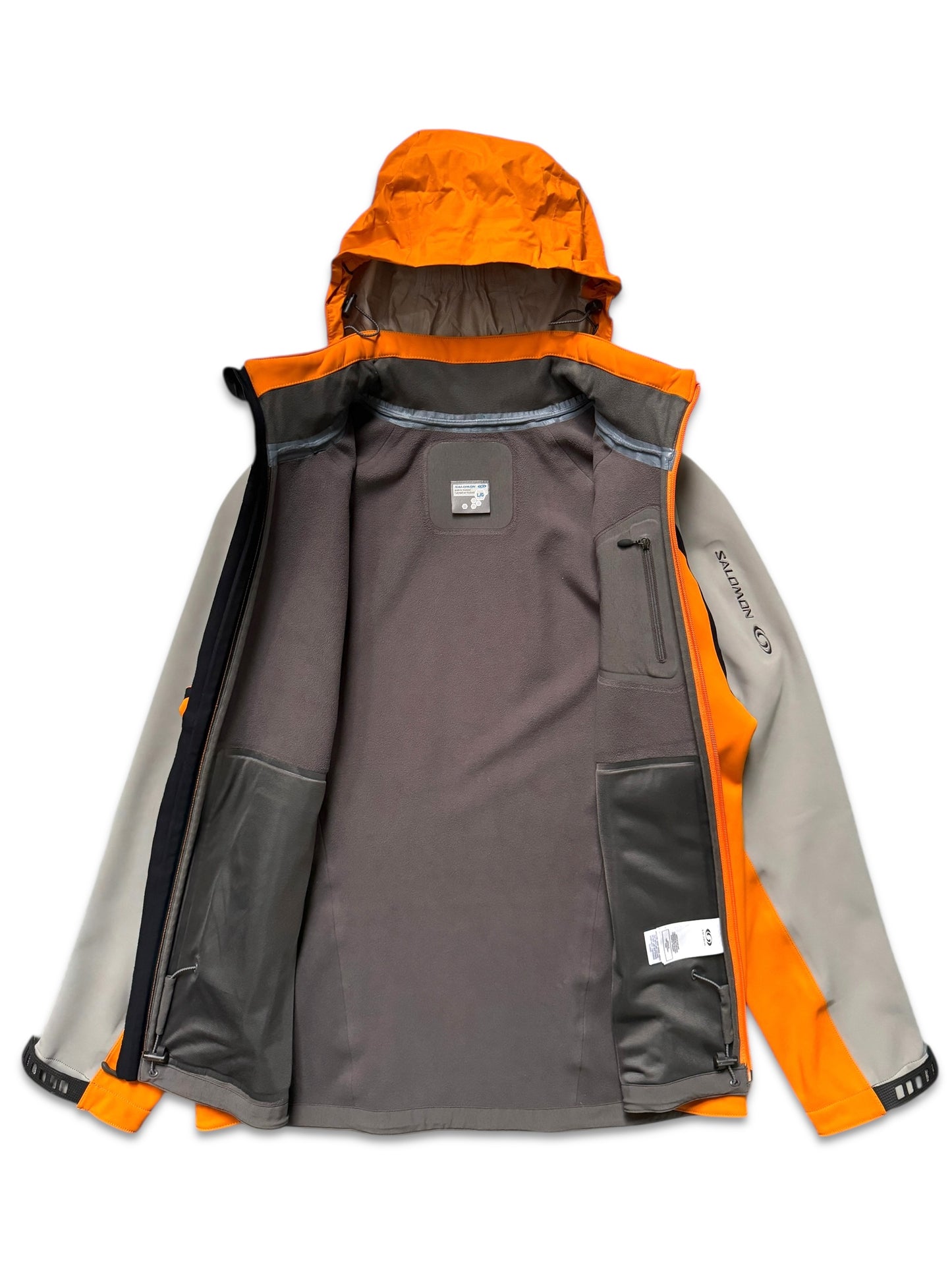 Early 2000’s Salomon Neoprene/Fleece ClimaPro Orange Jacket