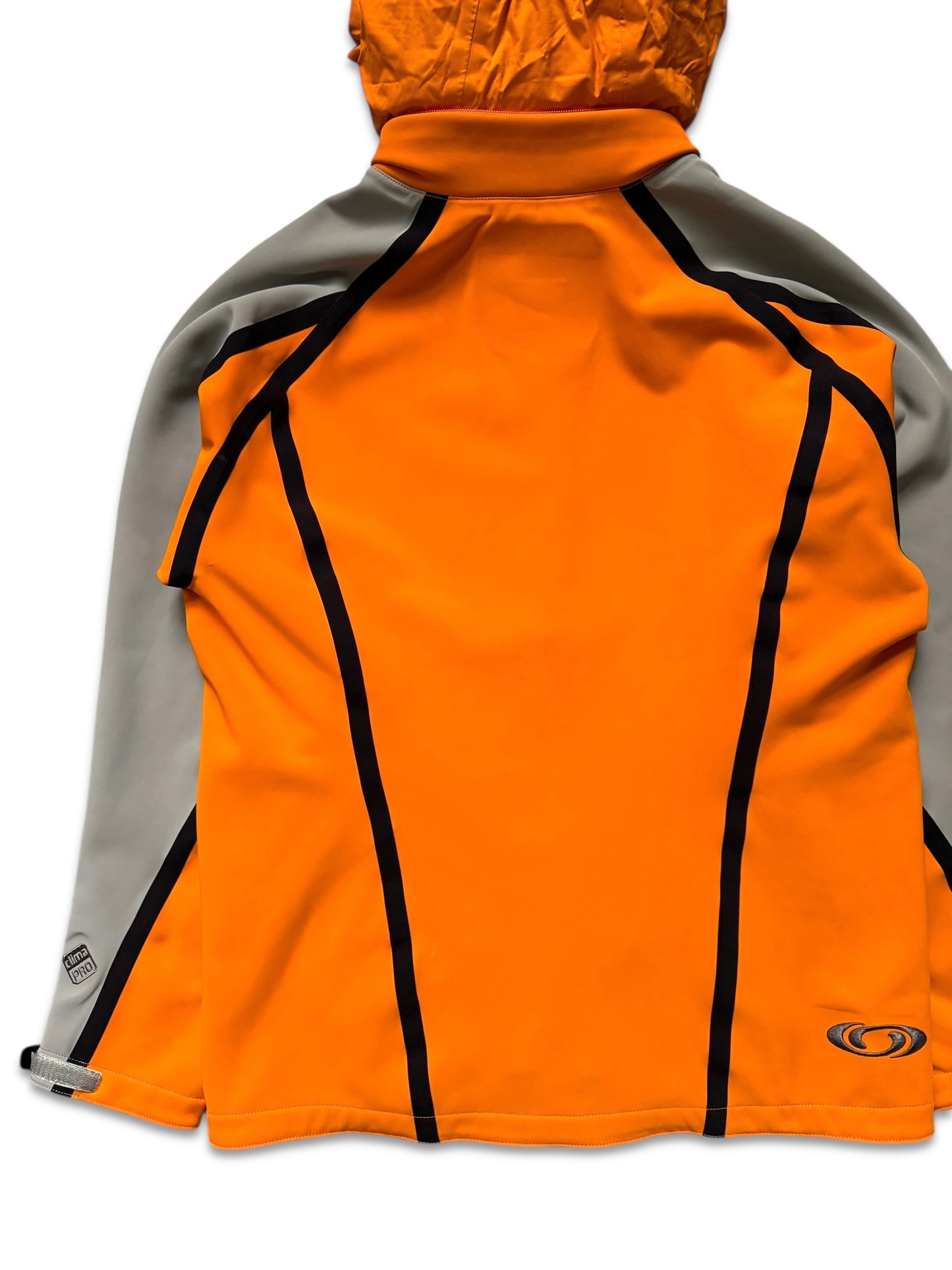 Early 2000’s Salomon Neoprene/Fleece ClimaPro Orange Jacket
