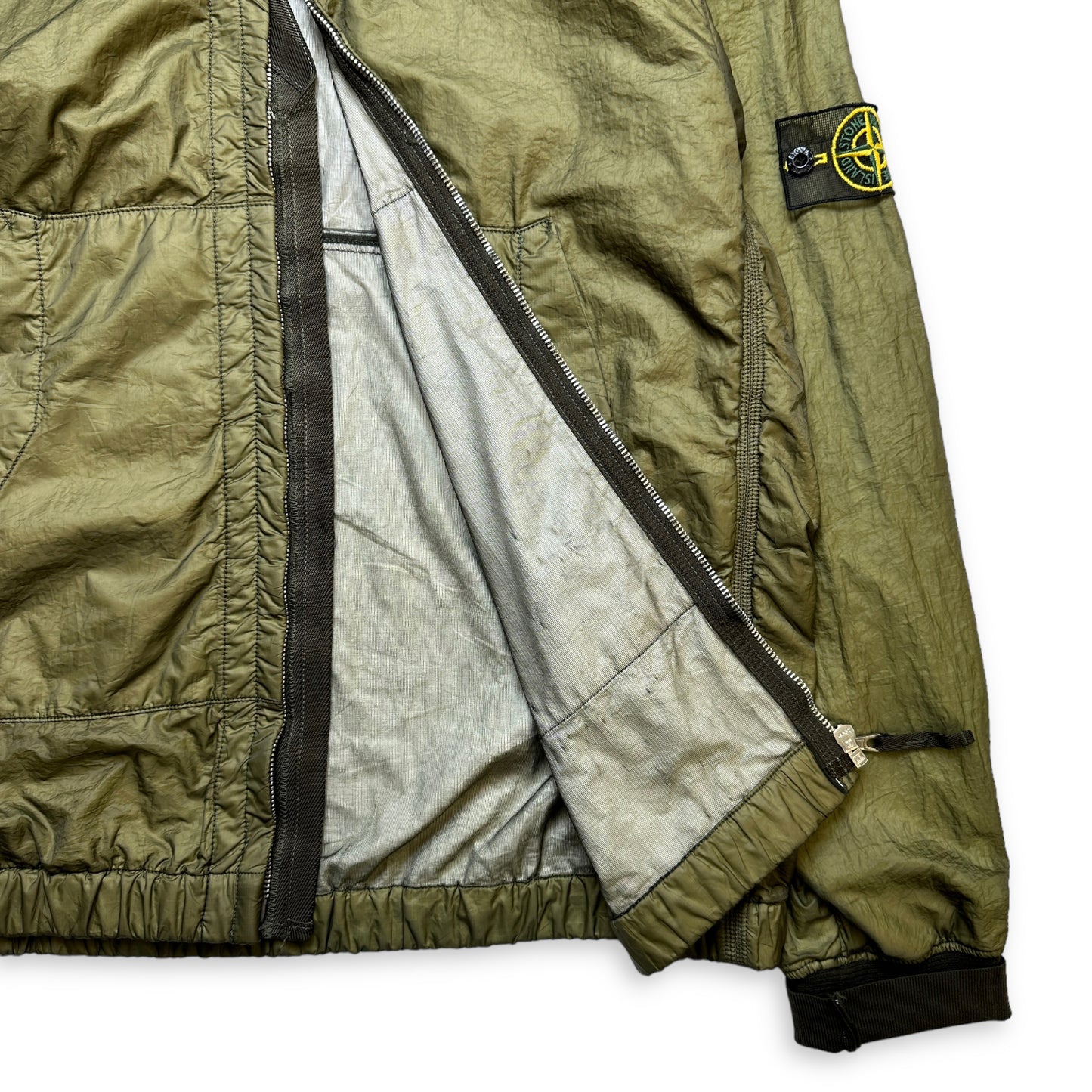 SS08’ Stone Island Mesh Badge Lightweight Windbreaker - Large / Extra Large