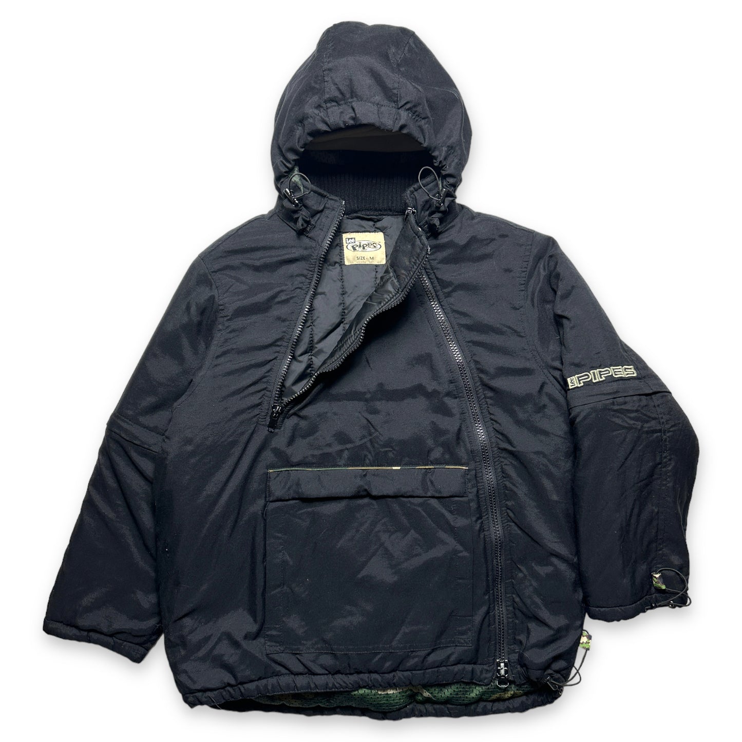 Late 1990’s Lee Pipes Asymmetrical Zip Jacket - Small