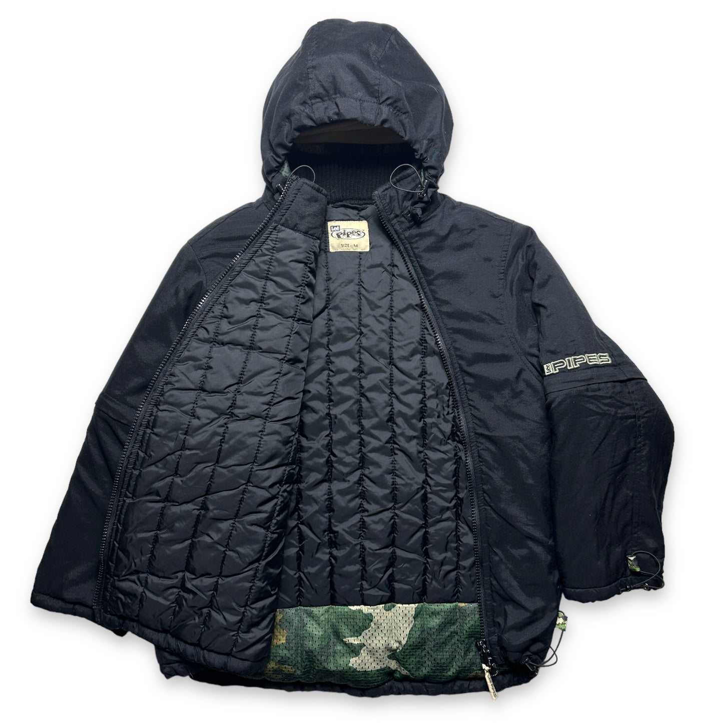 Late 1990’s Lee Pipes Asymmetrical Zip Jacket - Small